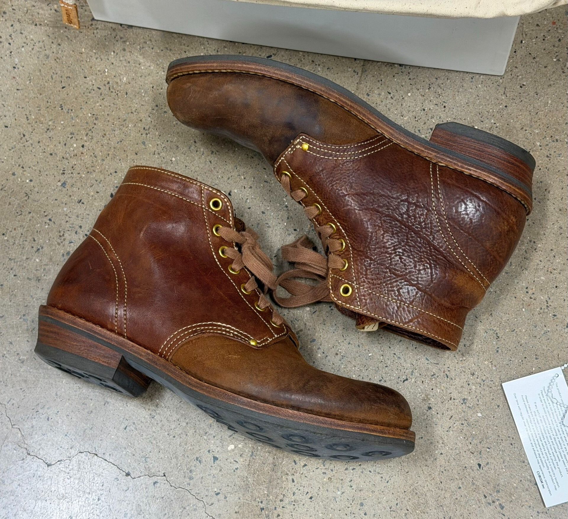 Visvim Visvim Brigadier Boots Folk Brown Size US 11 / EU 44 - 4 Thumbnail