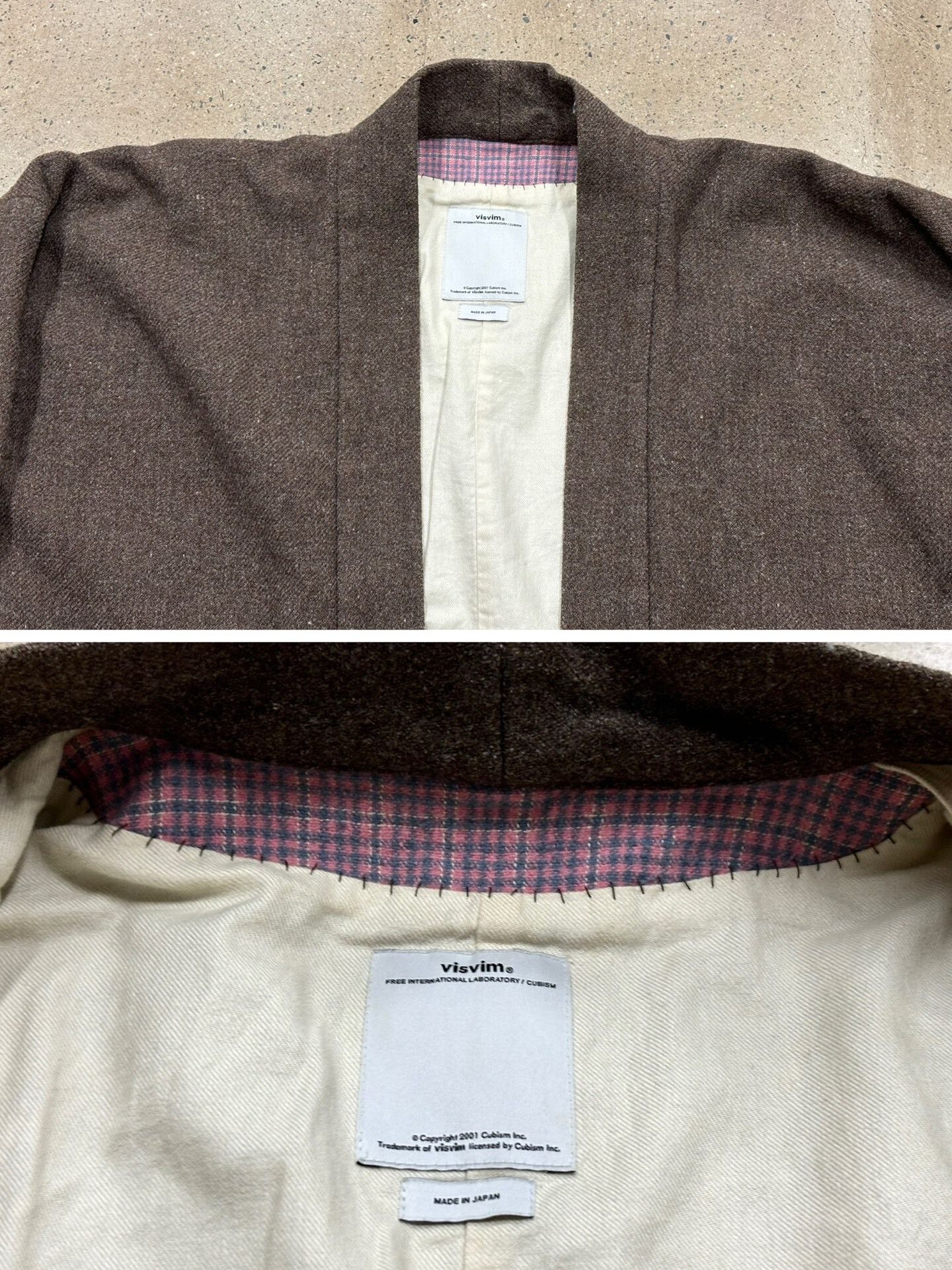 Visvim Visvim Sanjuro Jacket in Twill Wool Size US XL / EU 56 / 4 - 5 Thumbnail