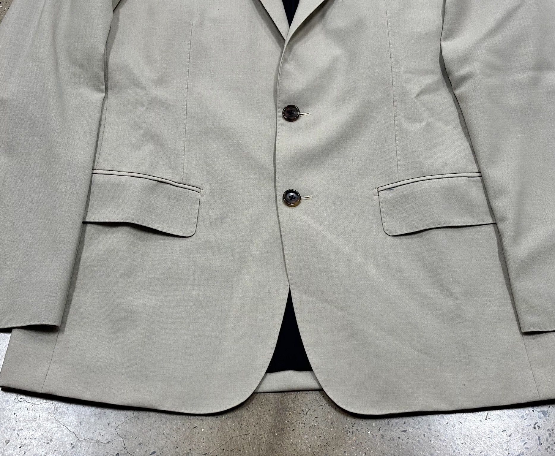 Wacko Maria Wacko Maria DORMEUIL Gray Suit Jacket Size US L / EU 52-54 / 3 - 6 Thumbnail