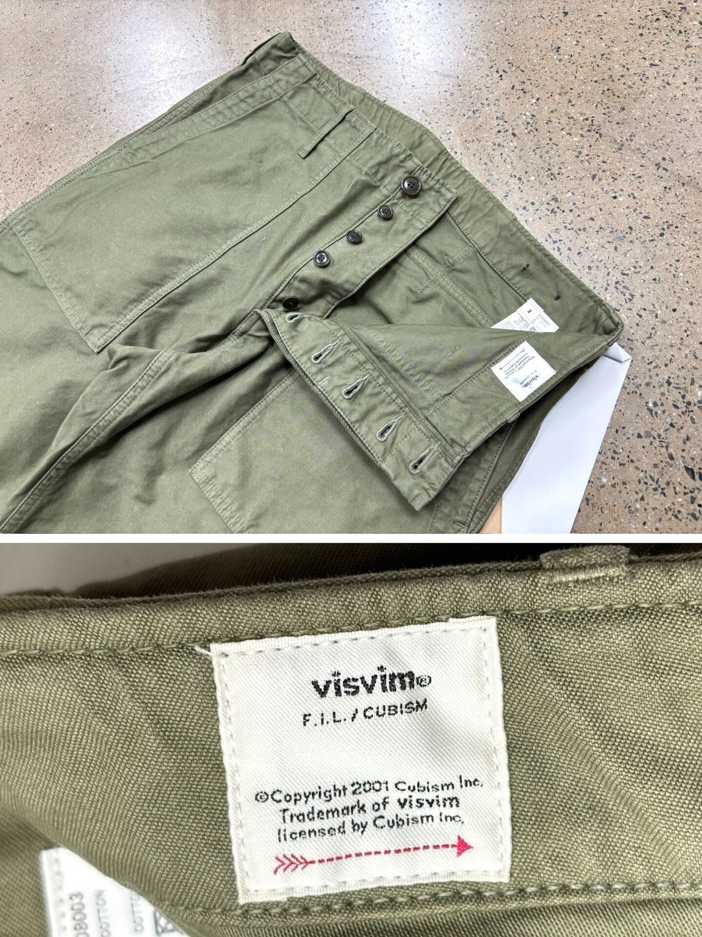 Visvim Visvim Drill Mil Pants Military Style Size US 28 / EU 44 - 4 Thumbnail