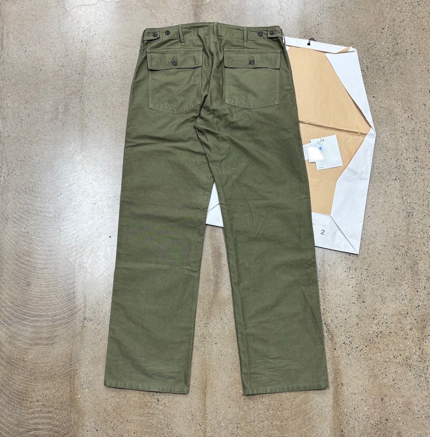 Visvim Visvim Drill Mil Pants Military Style Size US 28 / EU 44 - 2 Thumbnail