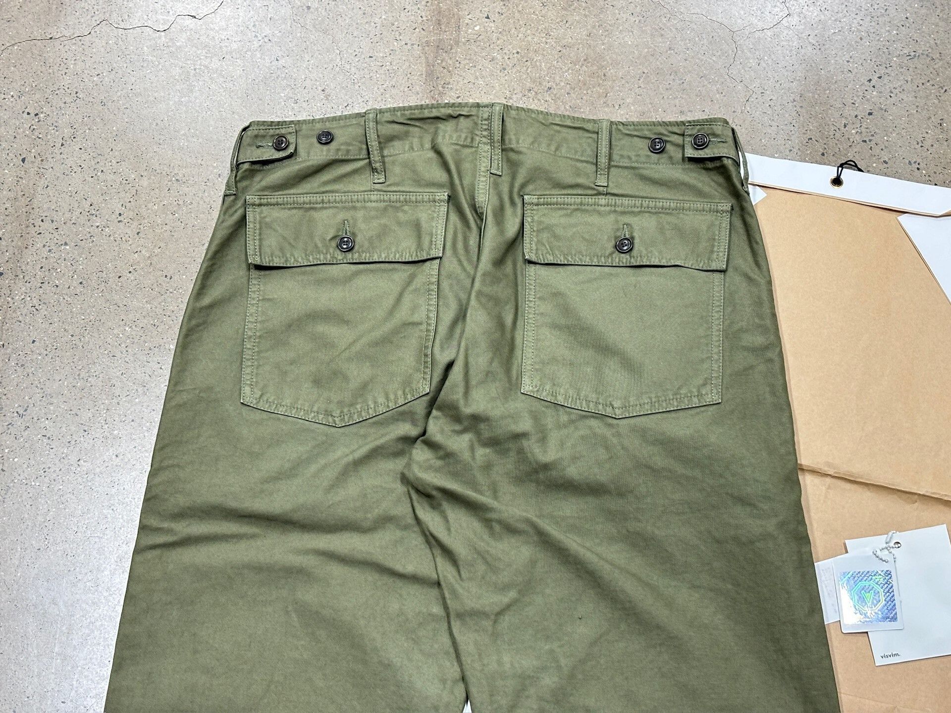 Visvim Visvim Drill Mil Pants Military Style Size US 28 / EU 44 - 5 Thumbnail