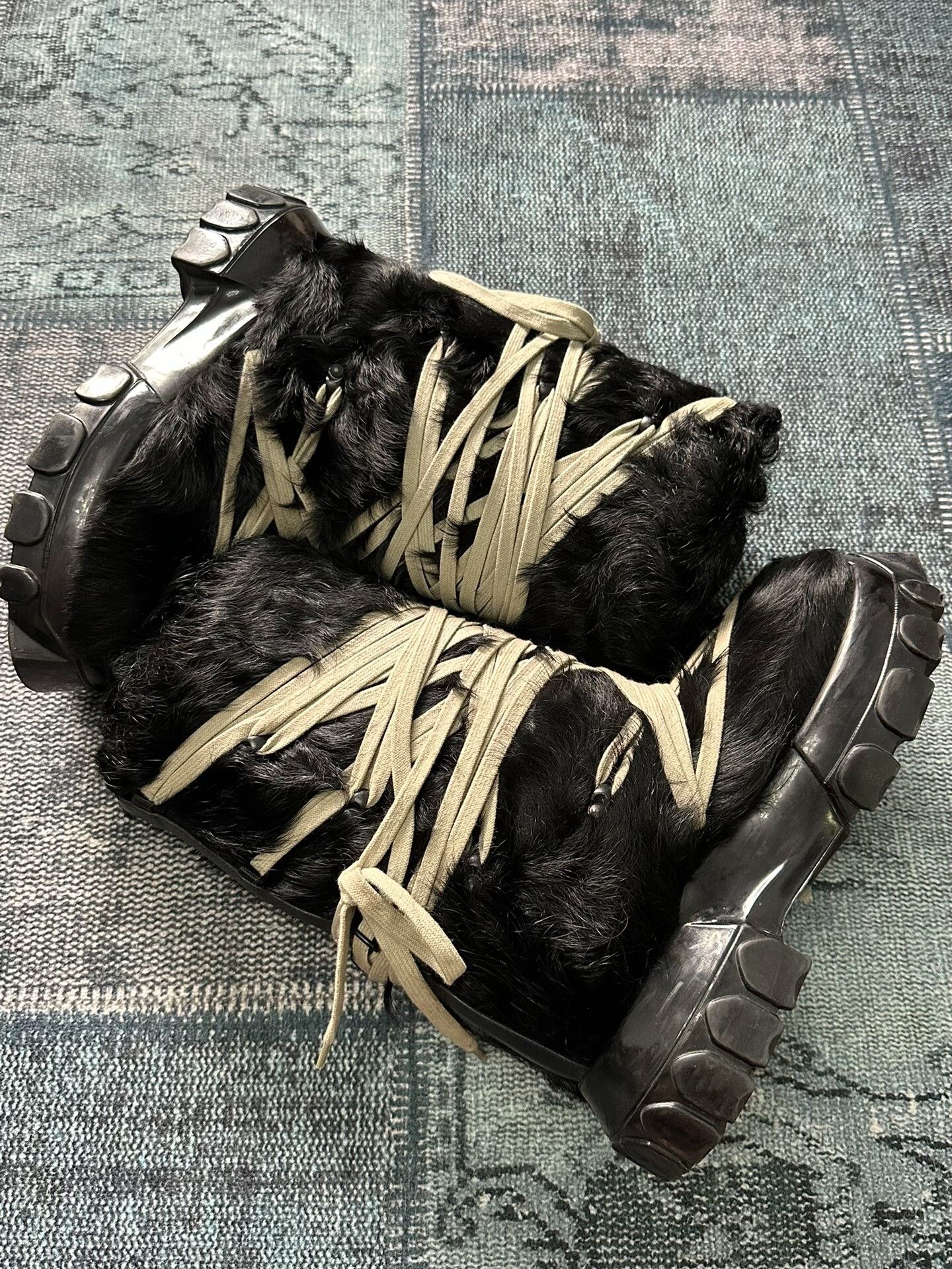 Rick Owens Rick Owens Fur Snow Boots Size 38 Size US 7 / IT 37 - 4 Thumbnail
