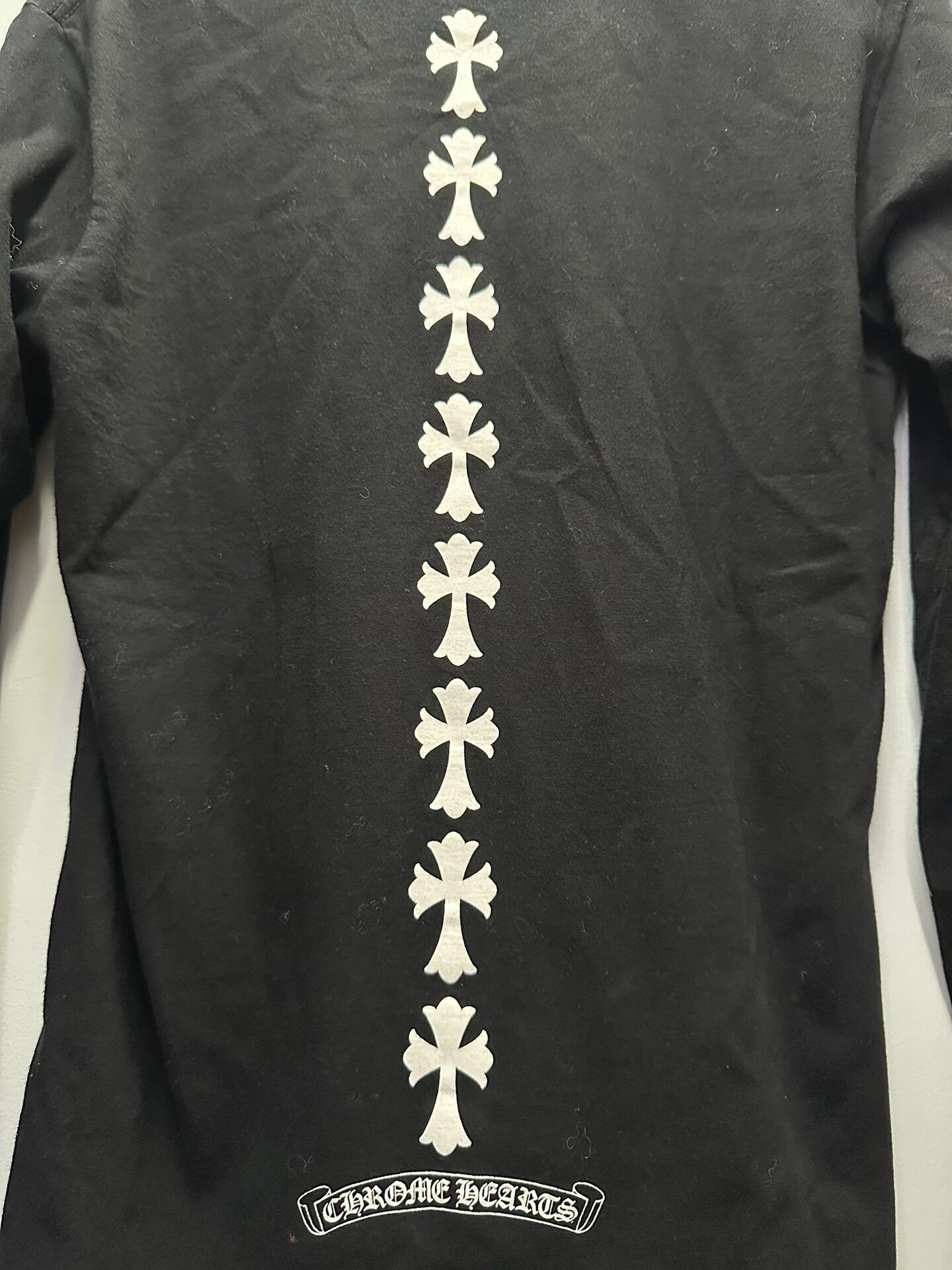 Chrome Hearts Chrome Hearts Black Long Sleeve Top Size L / US 10 / IT 46 - 5 Thumbnail