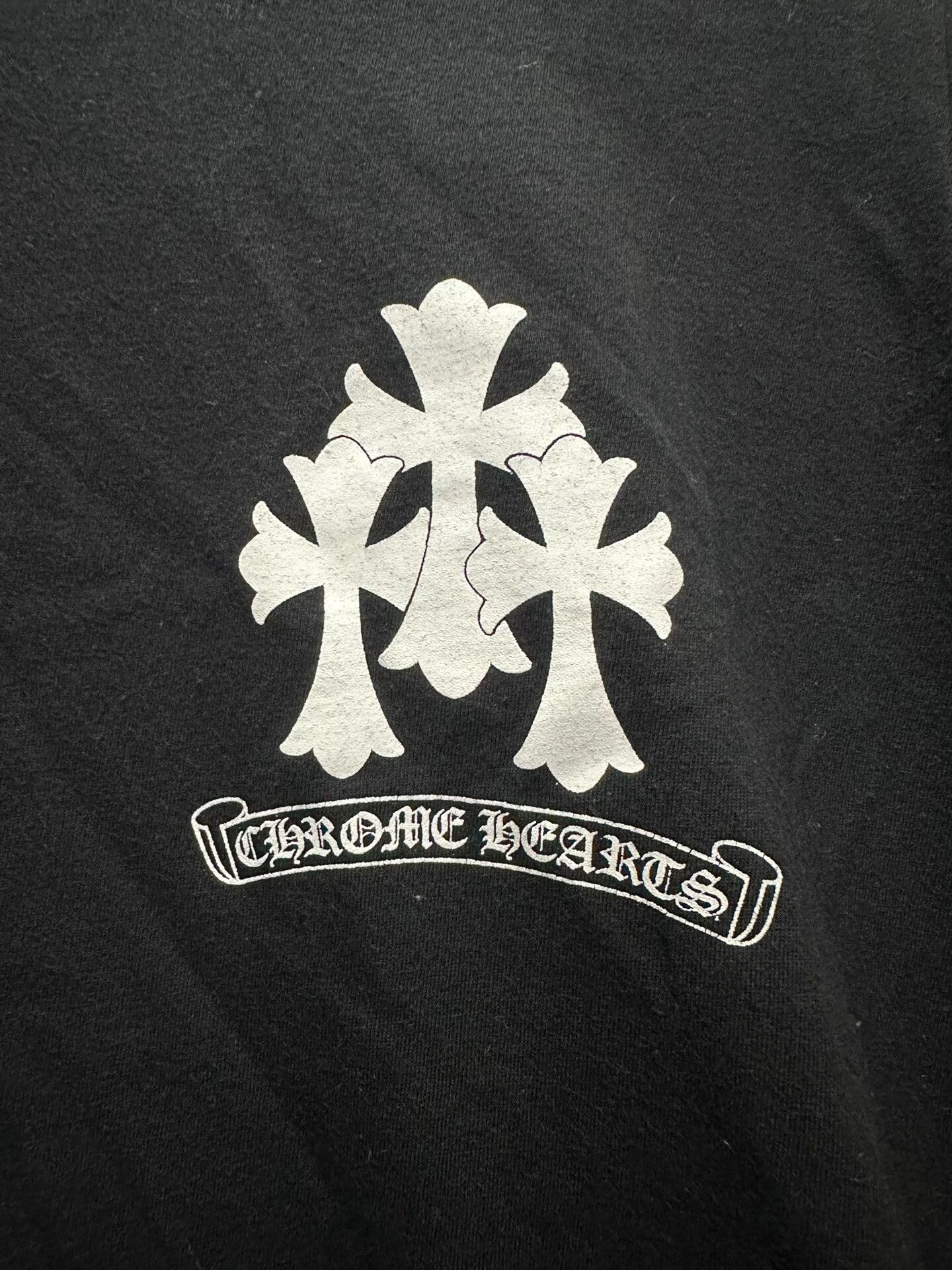Chrome Hearts Chrome Hearts Black Long Sleeve Top Size L / US 10 / IT 46 - 2 Thumbnail
