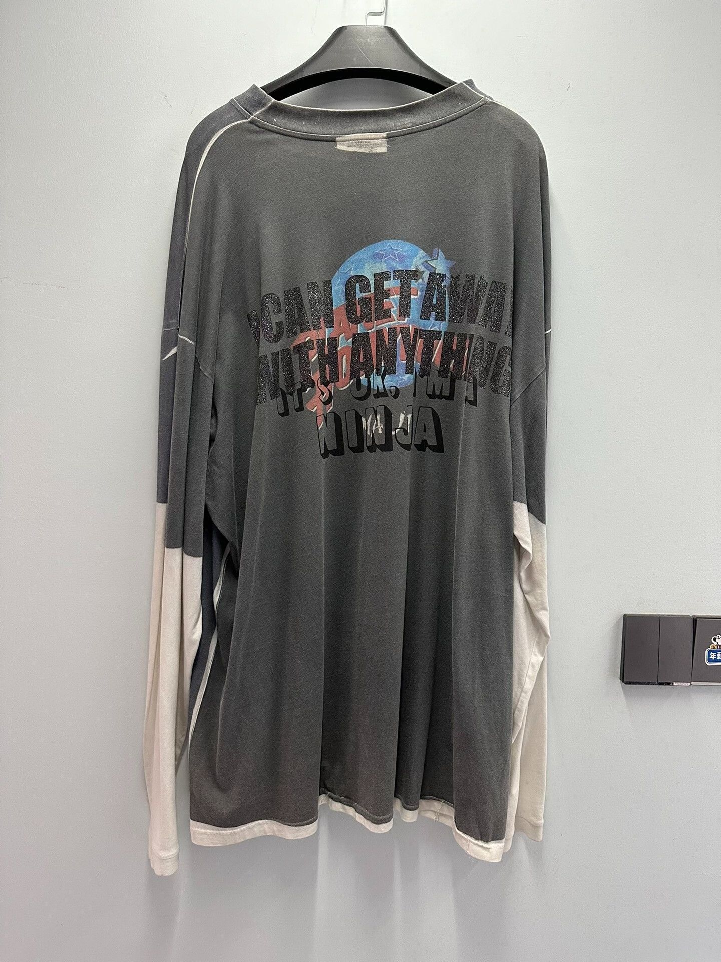 Vetements Vetements 3D Printed Long Sleeve T-Shirt Size US S / EU 44-46 / 1 - 3 Thumbnail
