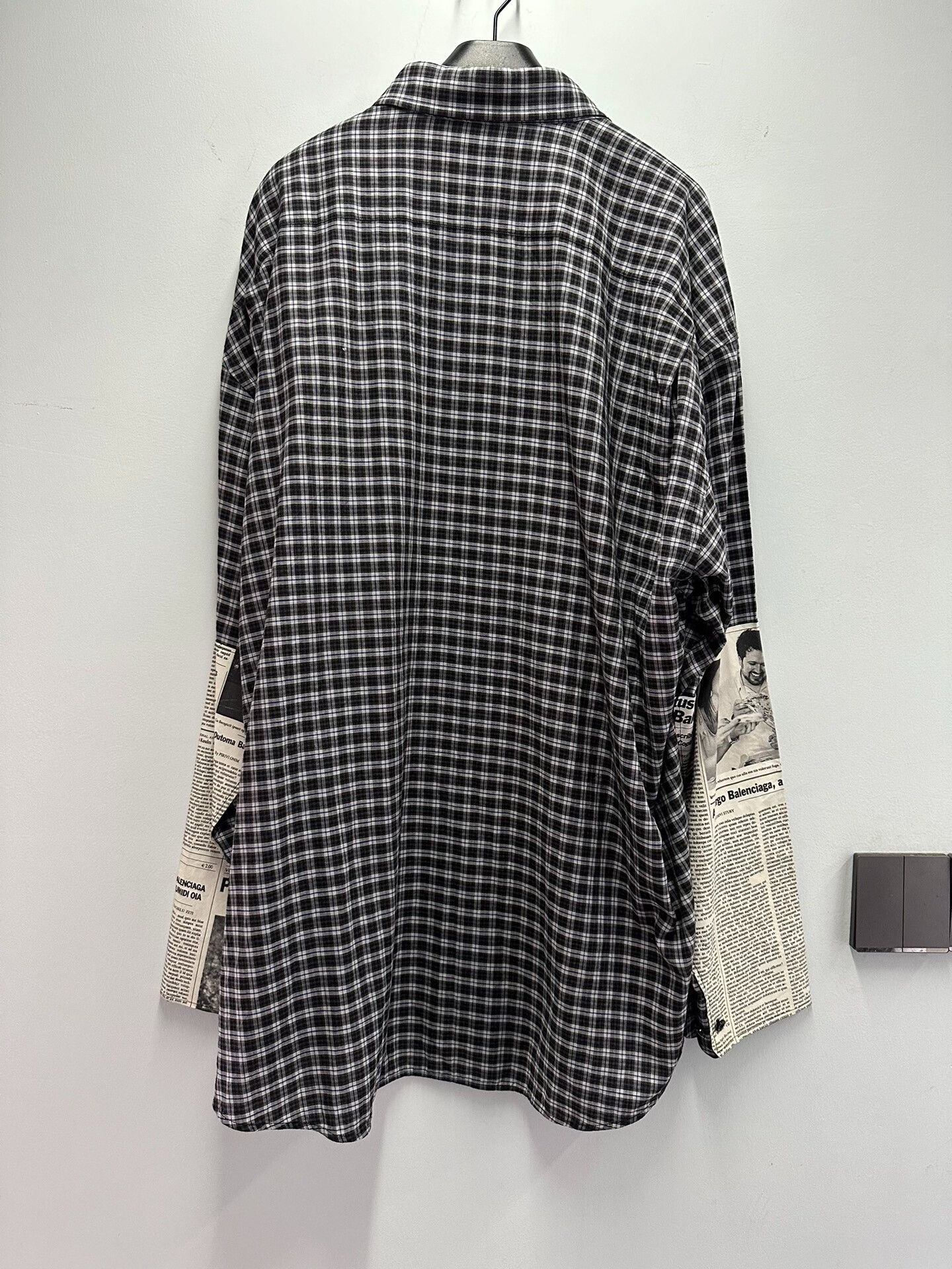 Balenciaga Balenciaga Plaid Shirt for Everyday Wear Size XS / US 0-2 / IT 36-38 - 4 Thumbnail