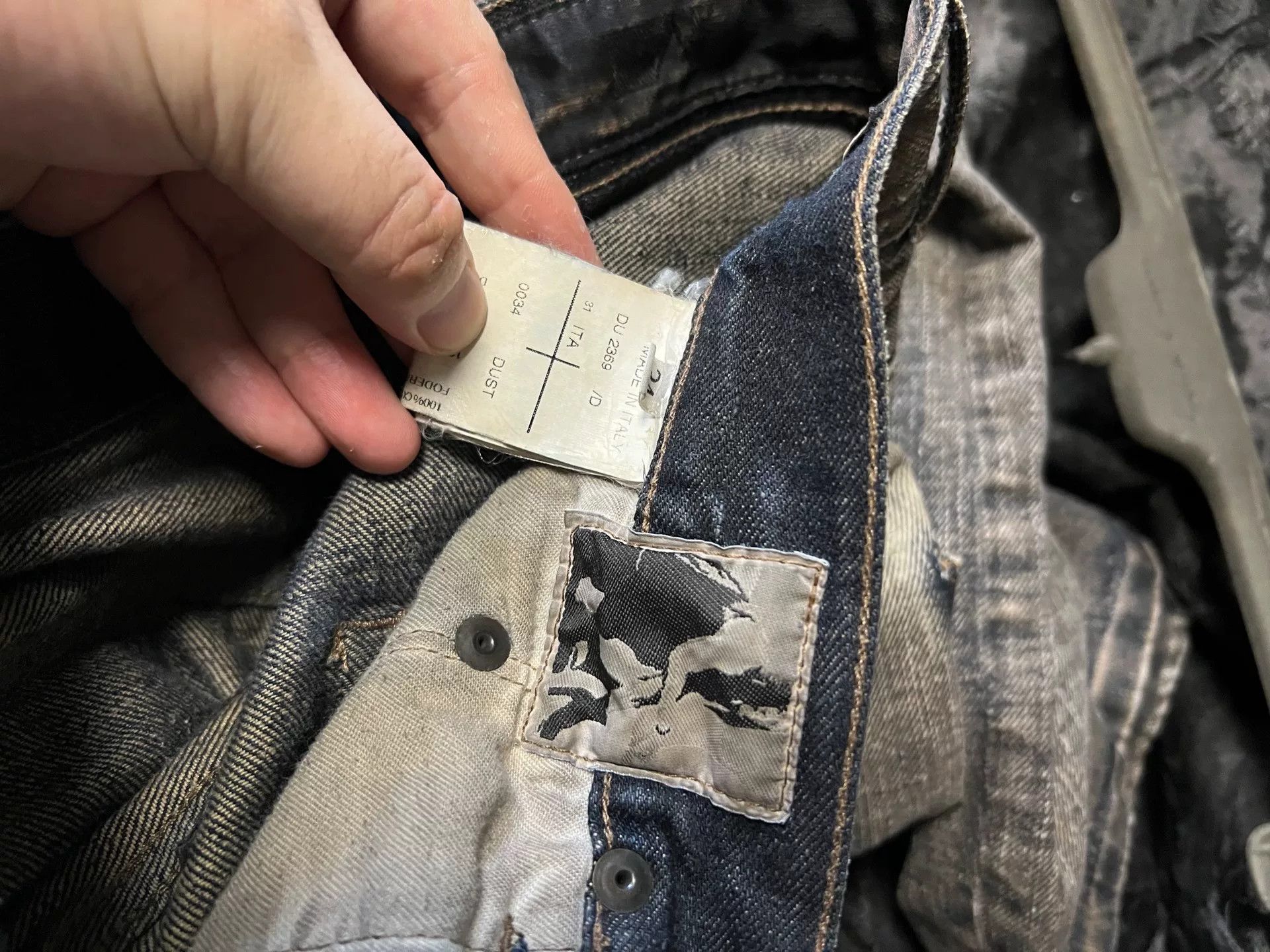 Rick Owens Rick Owens Distressed Cropped Trousers Size US 31 - 6 Thumbnail