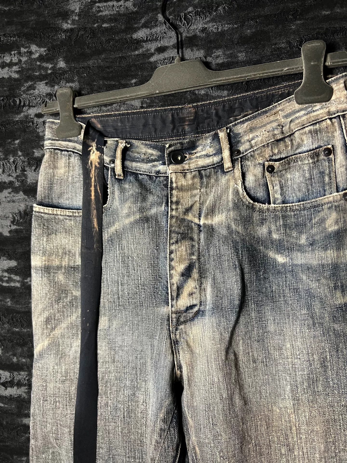Rick Owens Rick Owens Distressed Cropped Trousers Size US 31 - 5 Thumbnail
