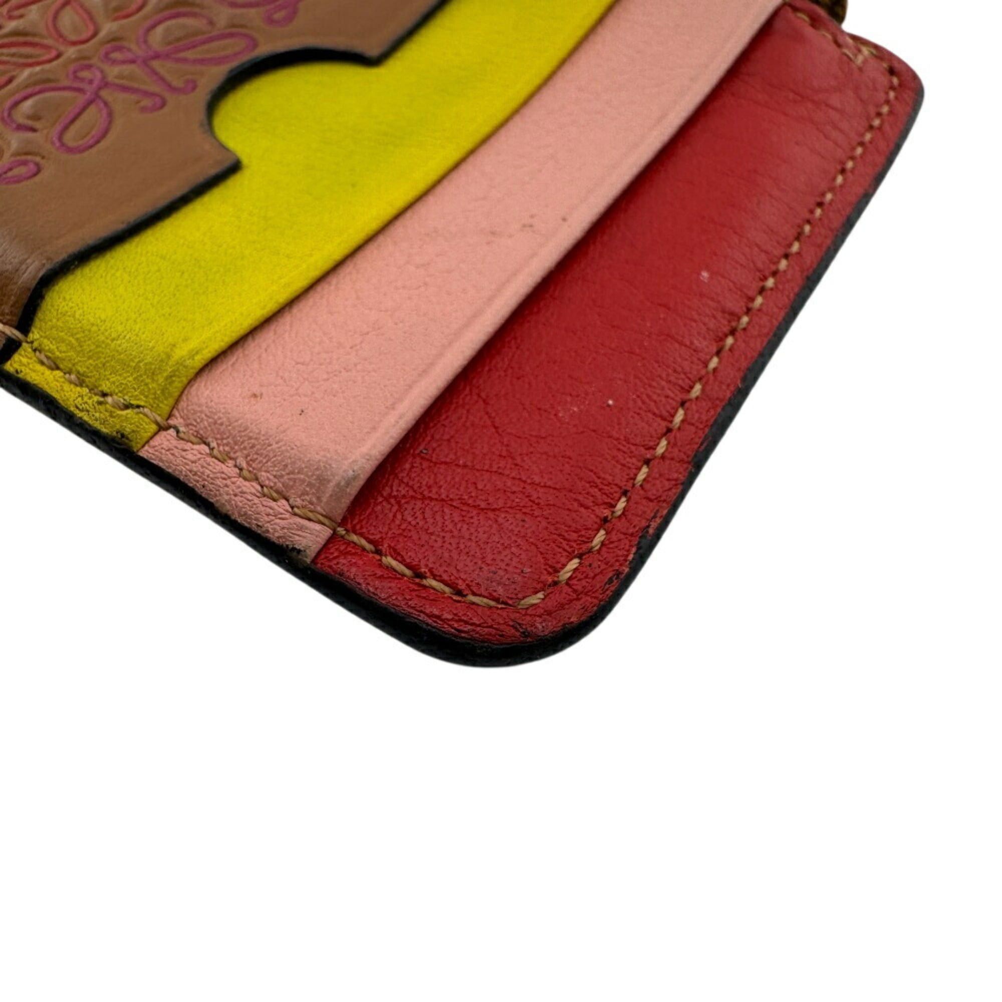 Loewe LOEWE Fragment Case, Pass Repeat Anagram Coin Multicolor, Women's Size ONE SIZE - 4 Thumbnail