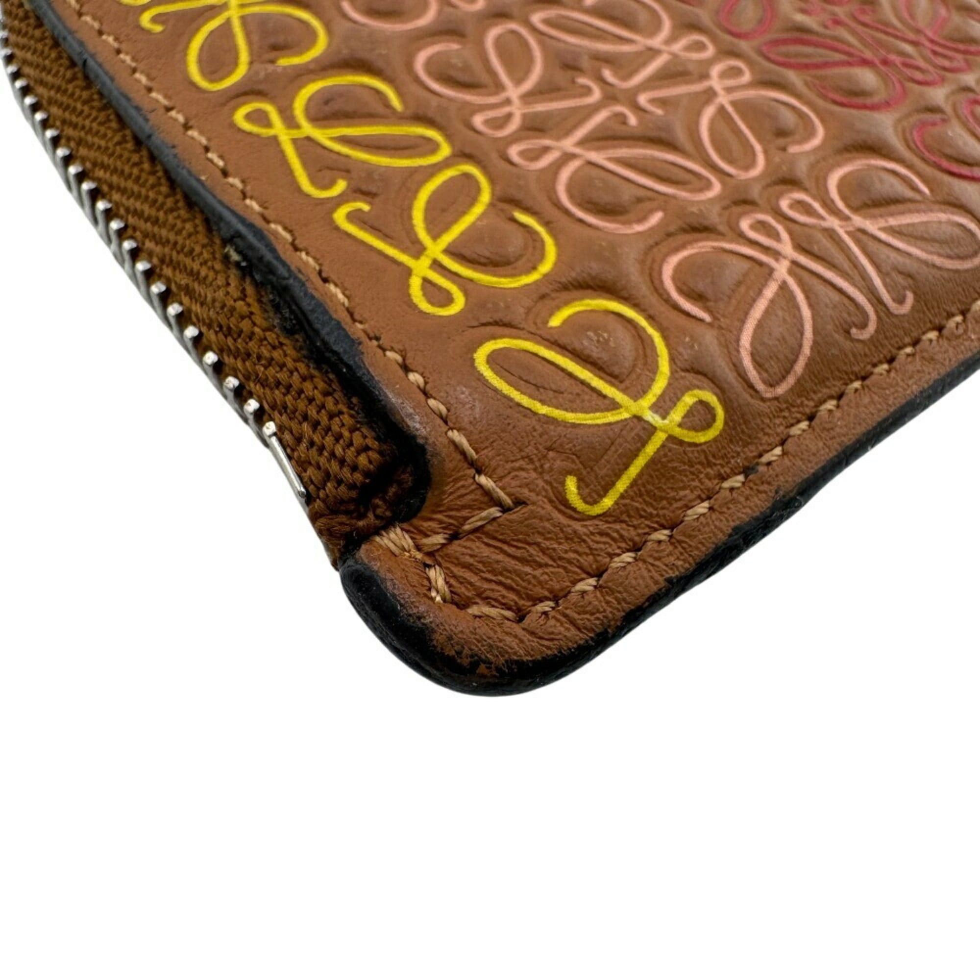 Loewe LOEWE Fragment Case, Pass Repeat Anagram Coin Multicolor, Women's Size ONE SIZE - 3 Thumbnail