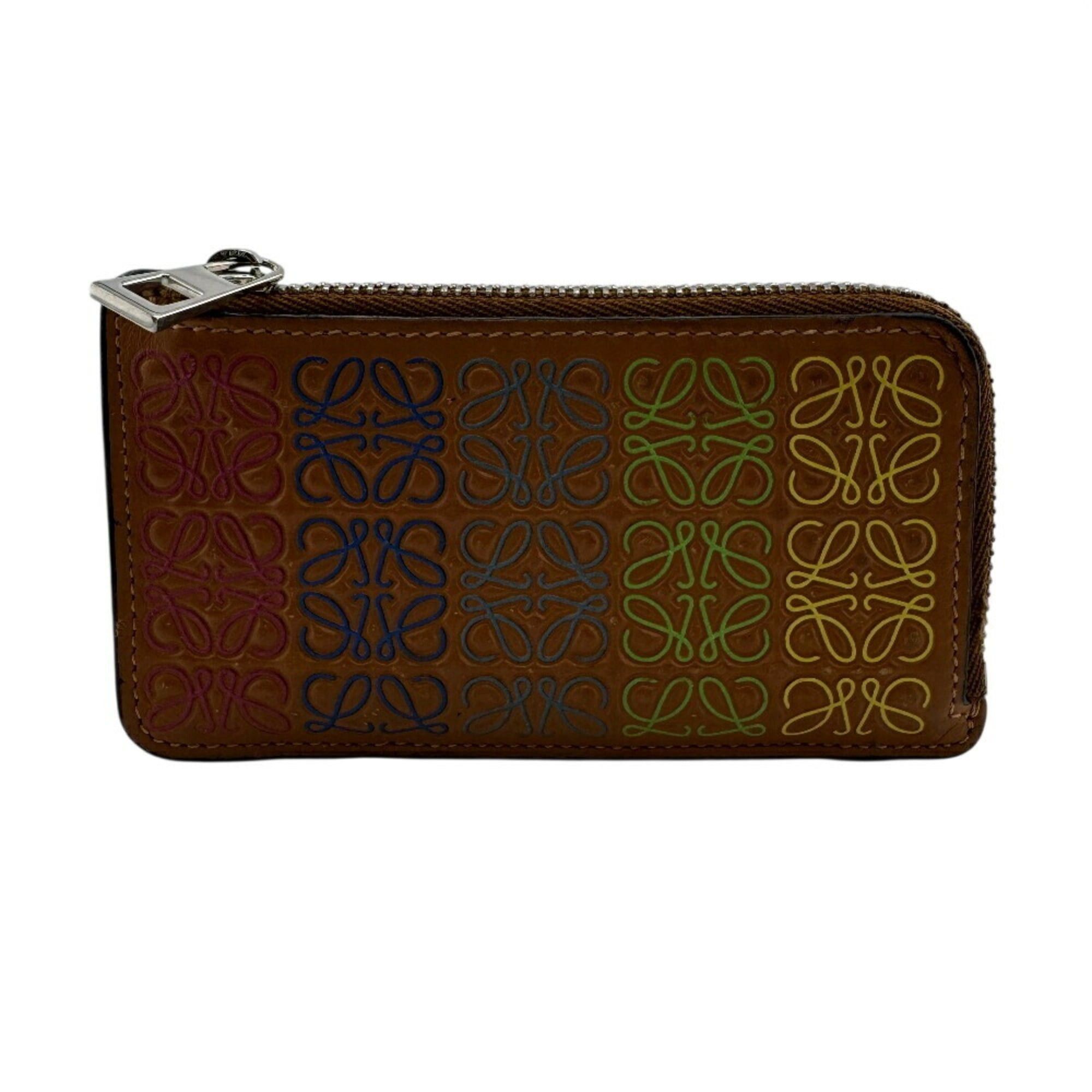 Loewe LOEWE Fragment Case, Pass Repeat Anagram Coin Multicolor, Women's Size ONE SIZE - 2 Thumbnail