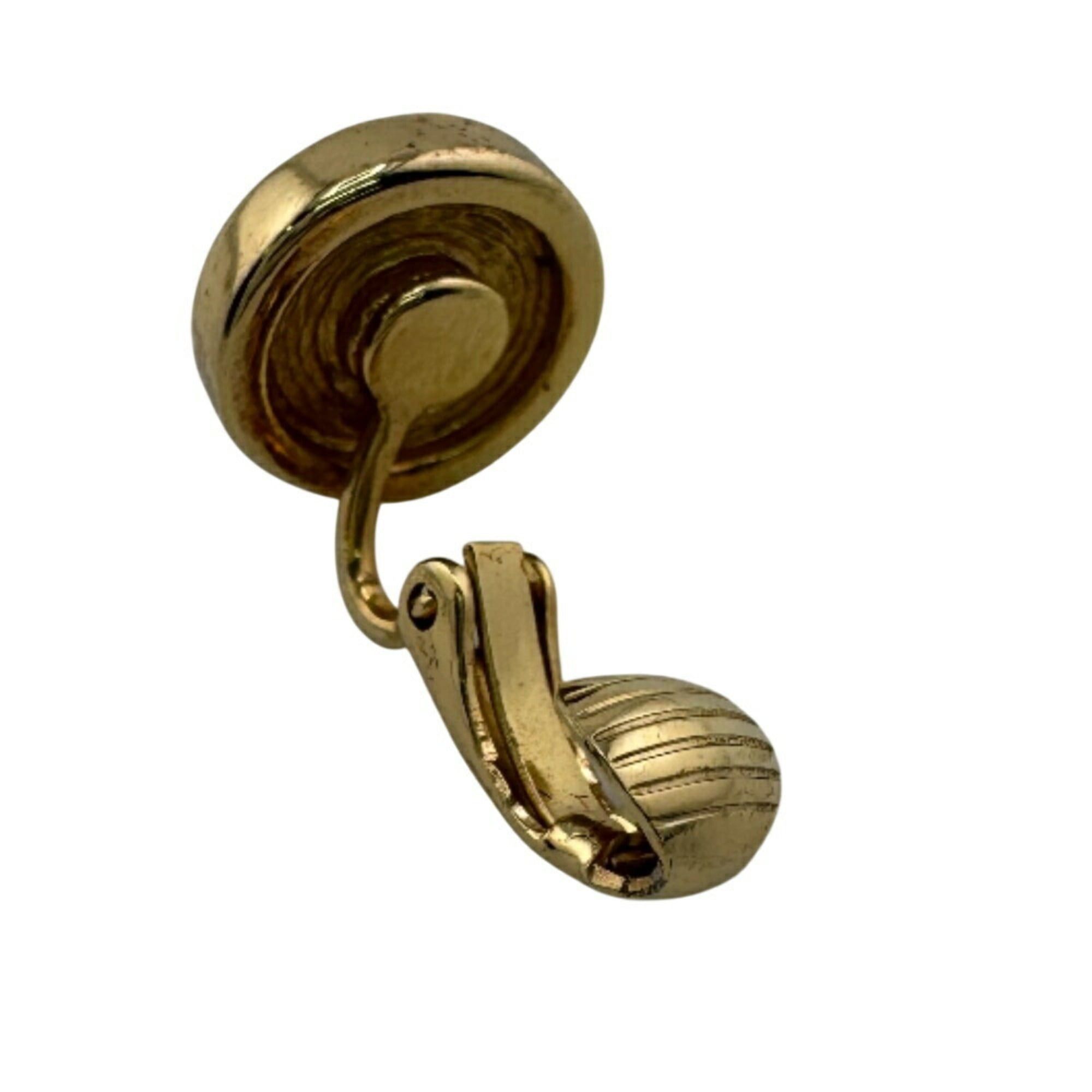 Dior Christian Dior round earrings gold for women Size ONE SIZE - 7 Thumbnail