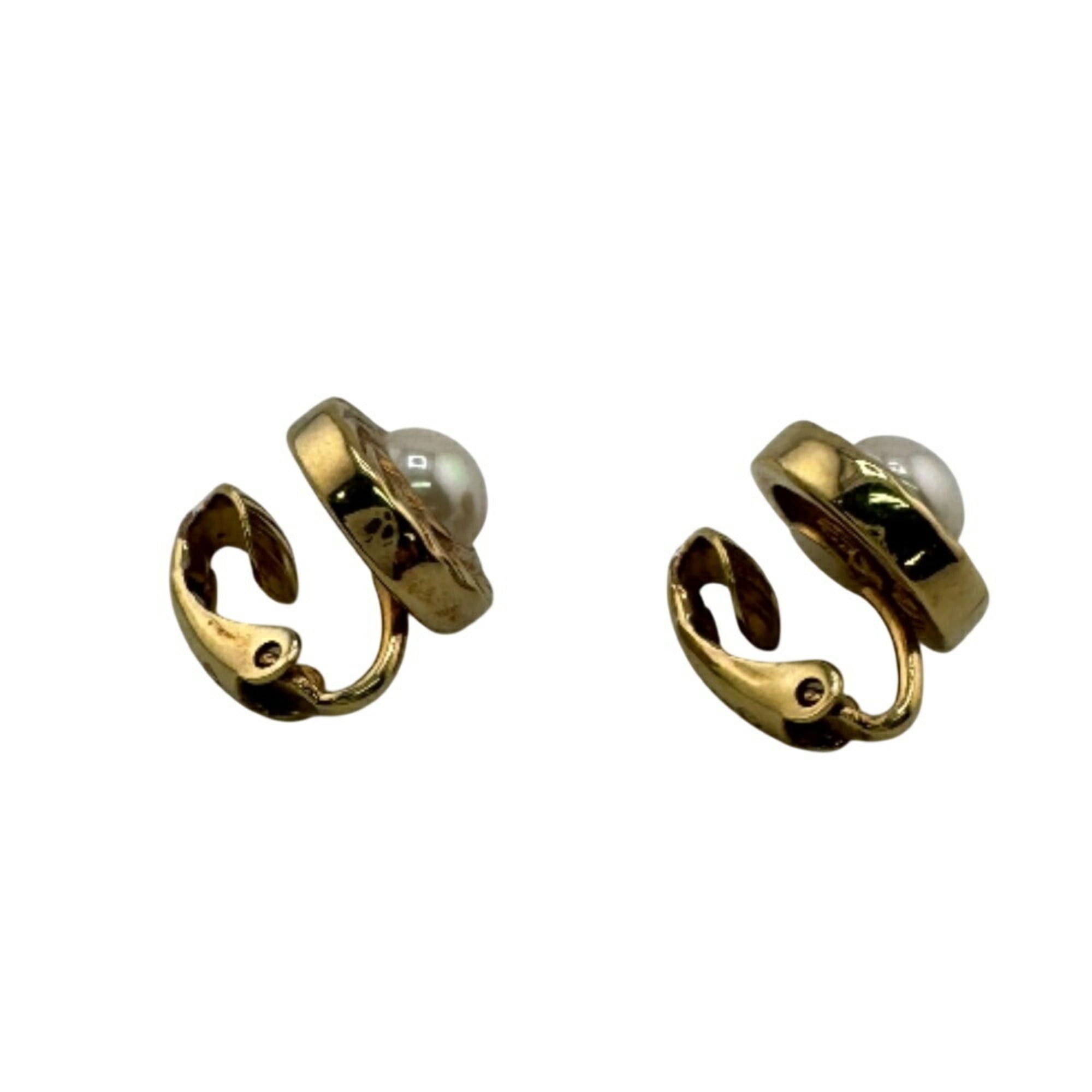 Dior Christian Dior round earrings gold for women Size ONE SIZE - 6 Thumbnail