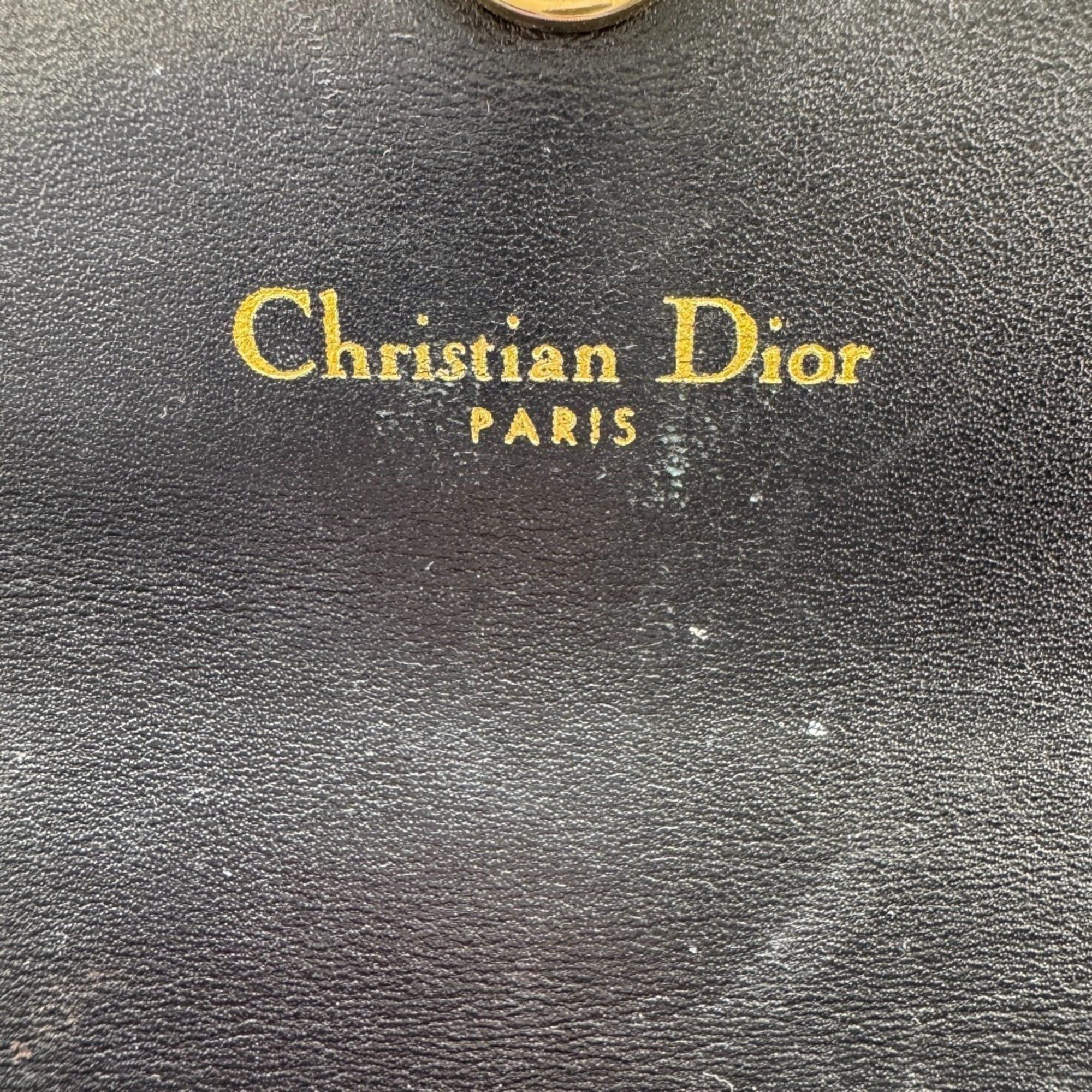 Dior Christian Dior Dior Lady Cannage Long Wallet, Black, Women's Size ONE SIZE - 15 Thumbnail