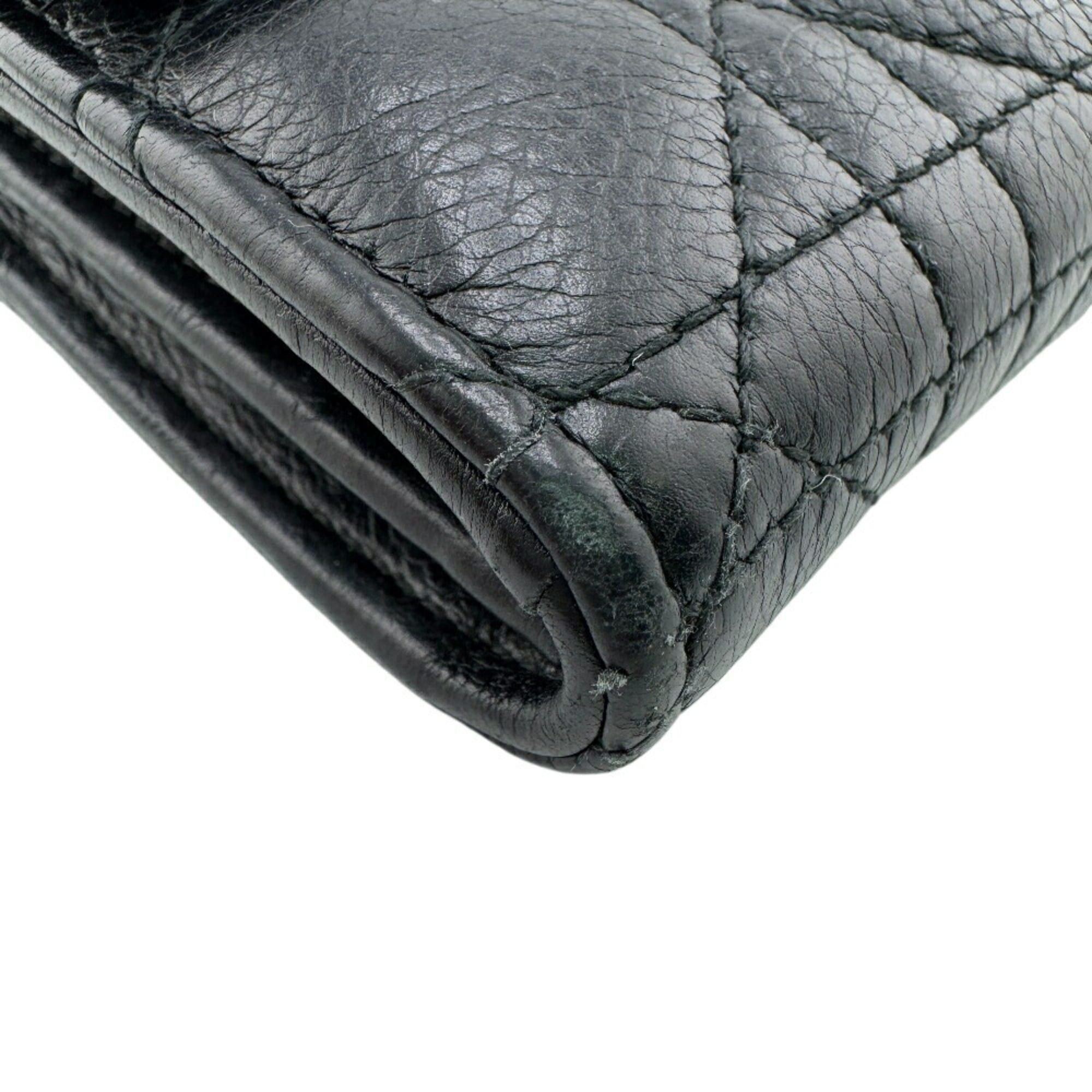 Dior Christian Dior Dior Lady Cannage Long Wallet, Black, Women's Size ONE SIZE - 3 Thumbnail
