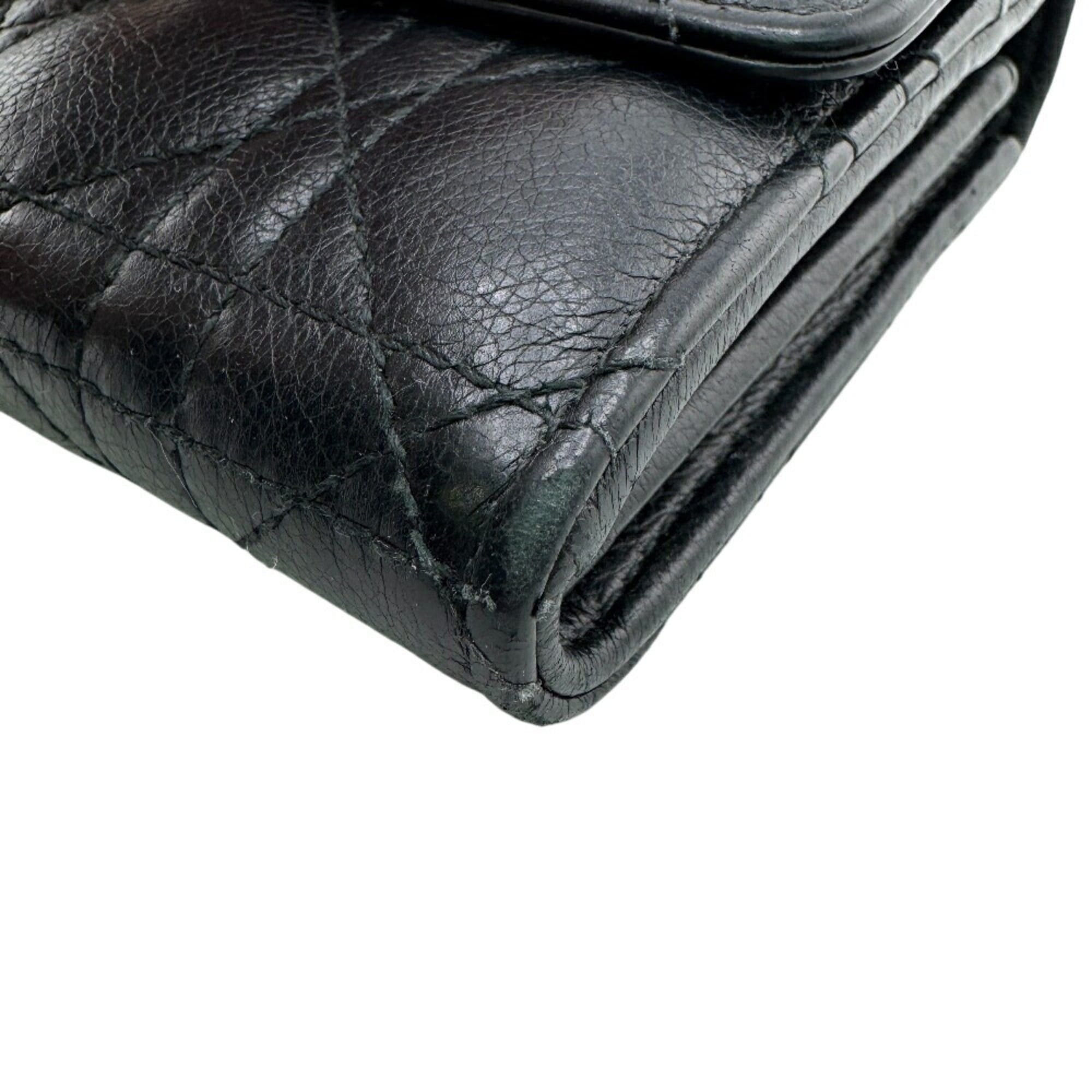 Dior Christian Dior Dior Lady Cannage Long Wallet, Black, Women's Size ONE SIZE - 4 Thumbnail