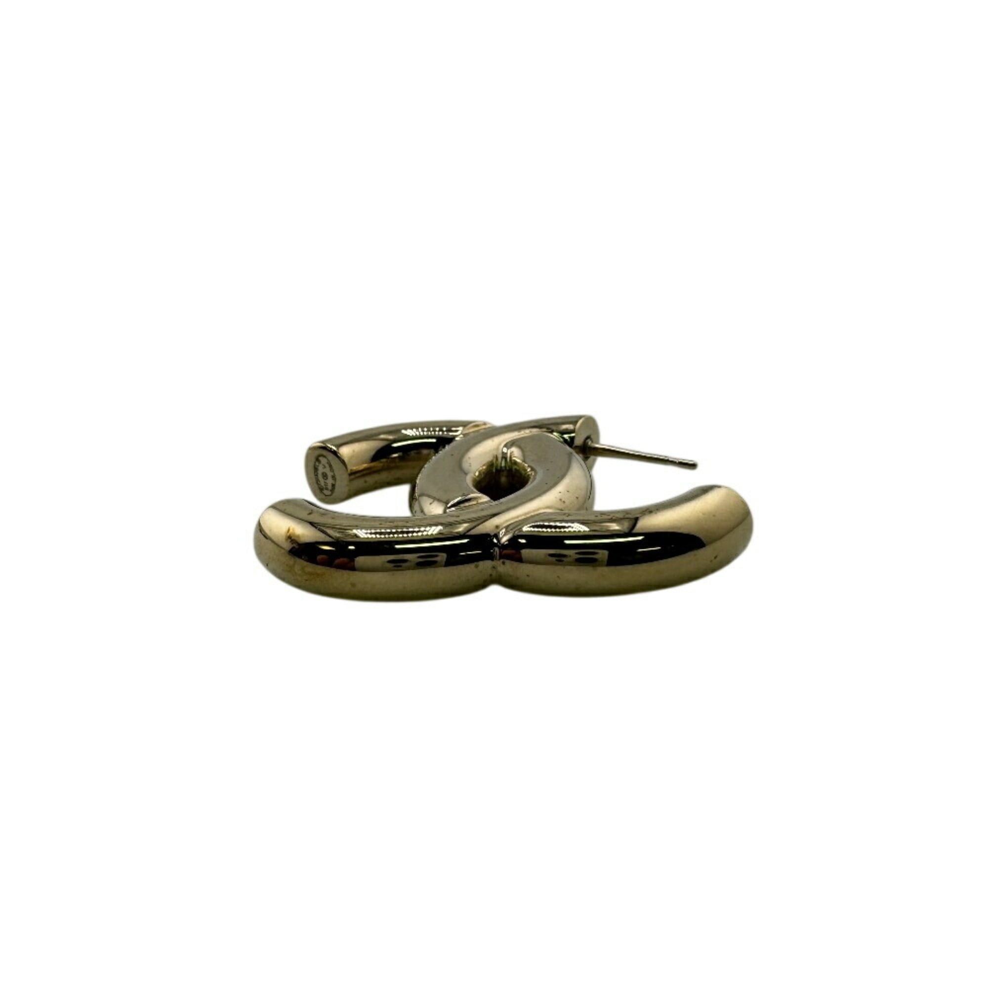 Chanel CHANEL Coco Mark Earrings Gold Women's Size ONE SIZE - 4 Thumbnail