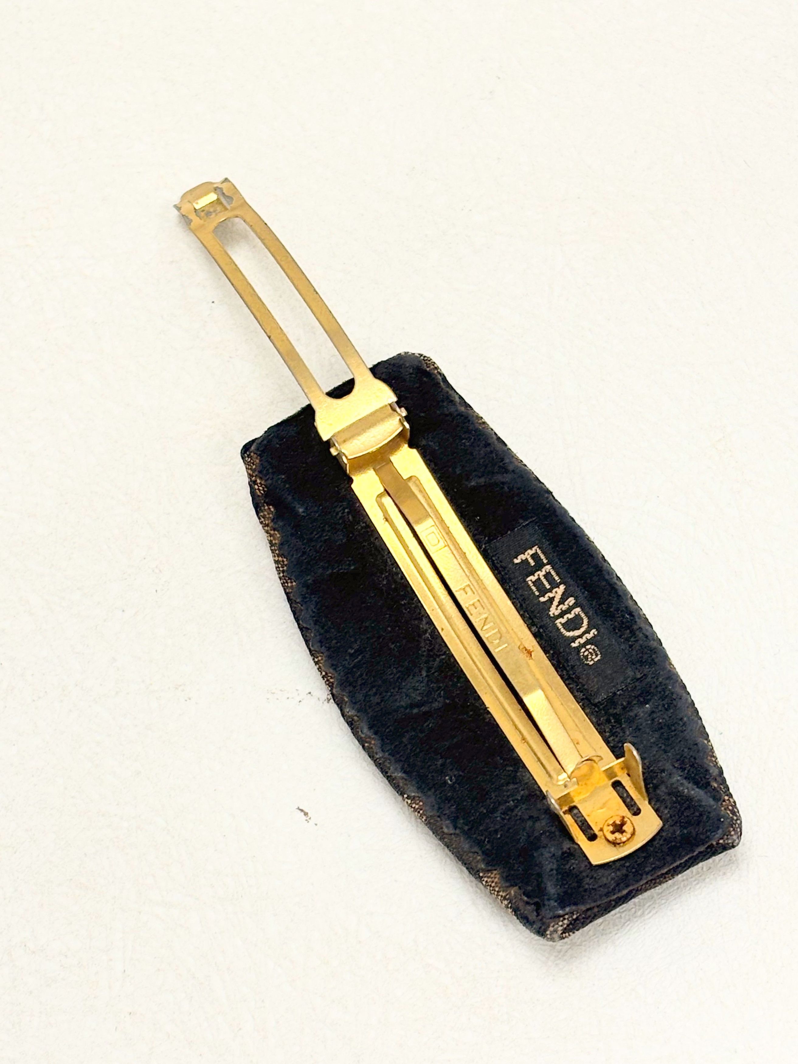 Fendi Barrette Zucca Size ONE SIZE - 6 Thumbnail