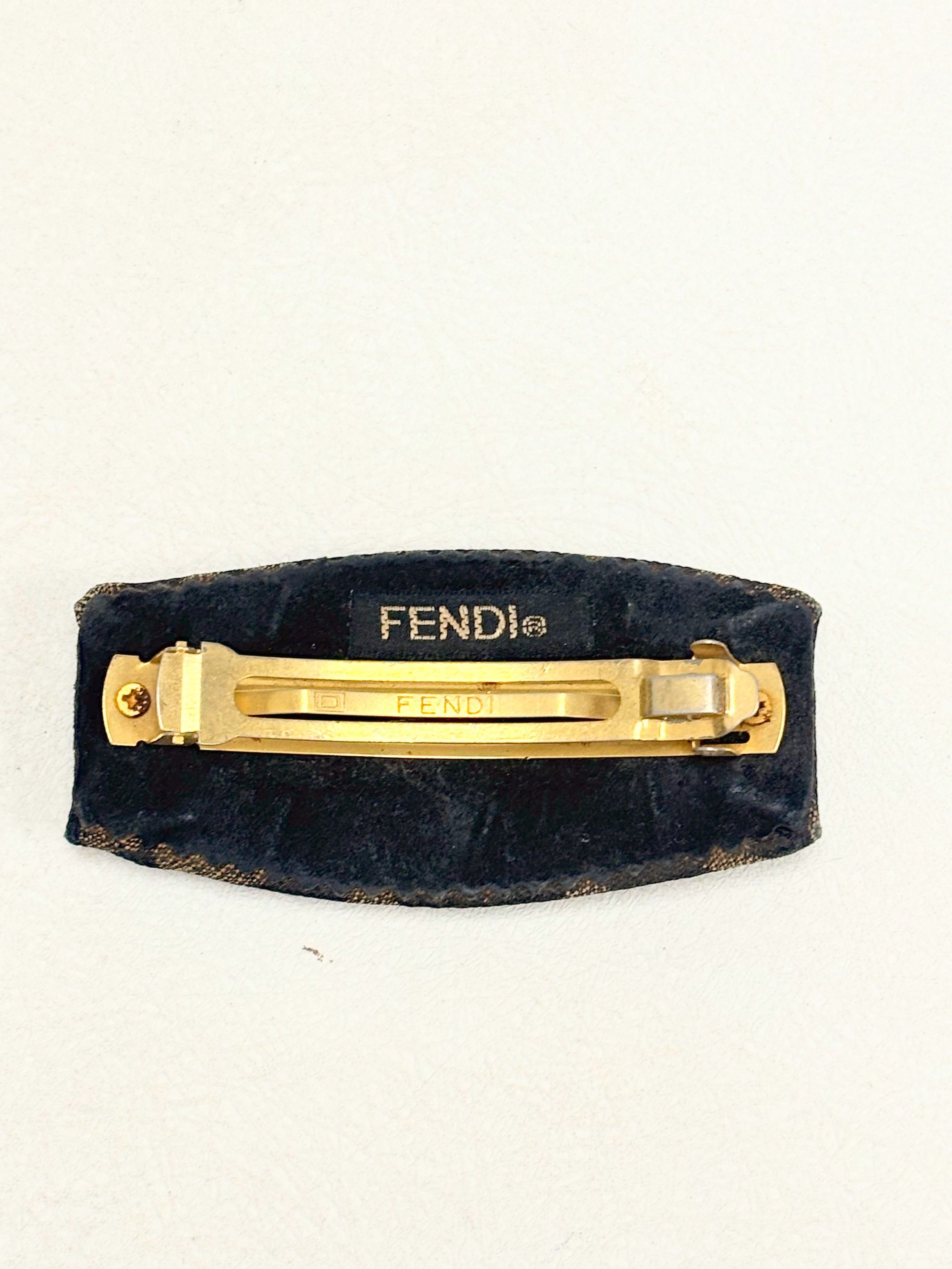 Fendi Barrette Zucca Size ONE SIZE - 4 Thumbnail
