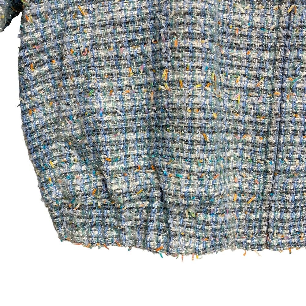 Other Other MADISONBLUE Tweed Zip Up Jacket Textile Outerwear MB241-1005M DUTY FREE for USA Size ONE SIZE - 6 Thumbnail