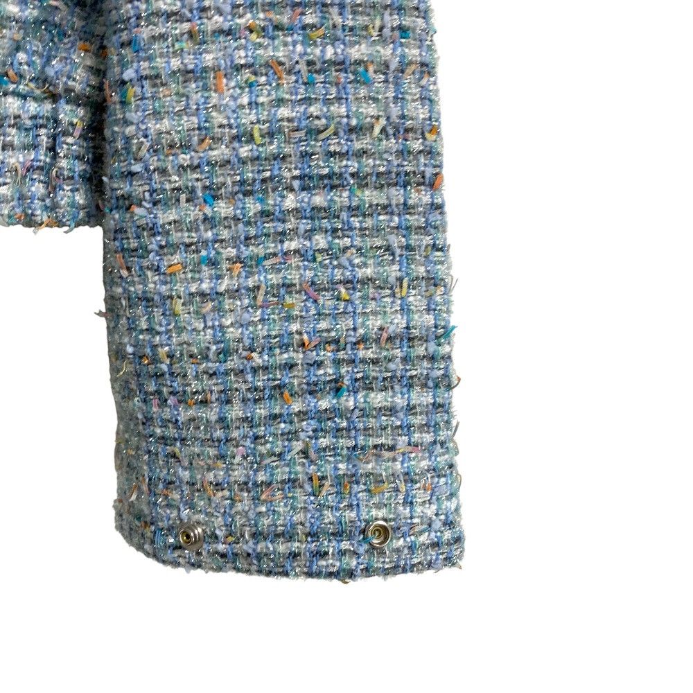 Other Other MADISONBLUE Tweed Zip Up Jacket Textile Outerwear MB241-1005M DUTY FREE for USA Size ONE SIZE - 5 Thumbnail