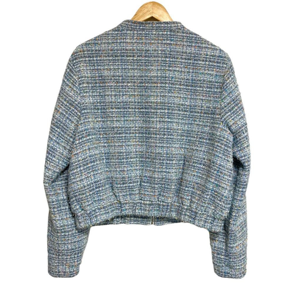 Other Other MADISONBLUE Tweed Zip Up Jacket Textile Outerwear MB241-1005M DUTY FREE for USA Size ONE SIZE - 2 Thumbnail