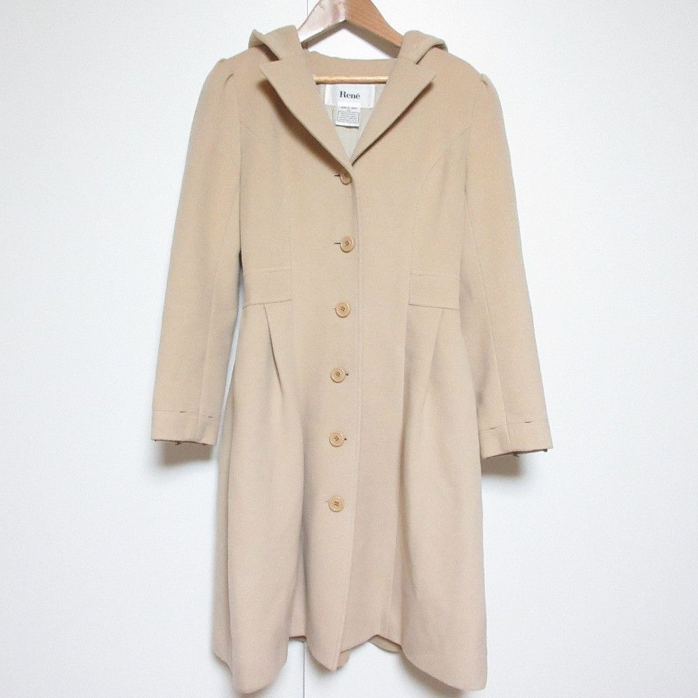 Other Other Rene Fox Fur Angora Blend Princess Coat Fur Outerwear DUTY FREE for USA Size ONE SIZE - 4 Thumbnail