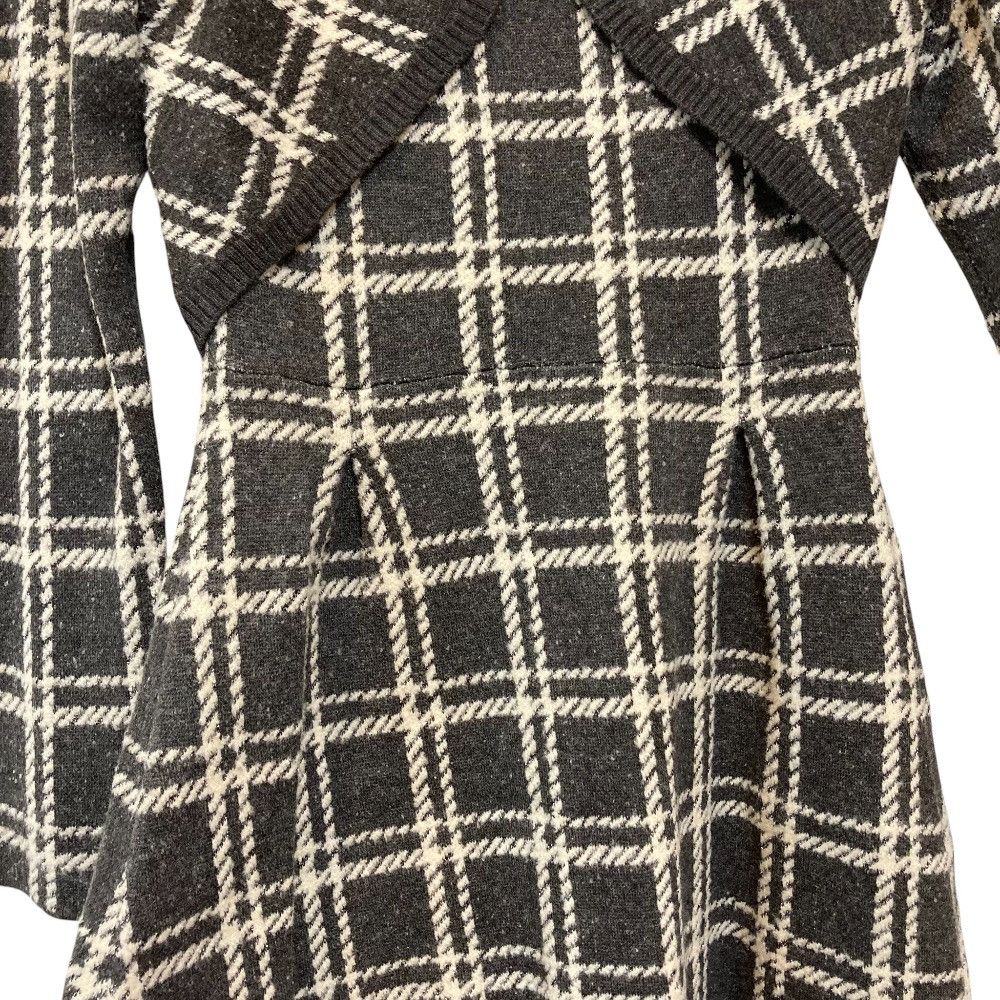 Other Other Herlipto Pantheon Checked Knit Dress Knit Dress Textile Dresses DUTY FREE for USA Size ONE SIZE - 5 Thumbnail
