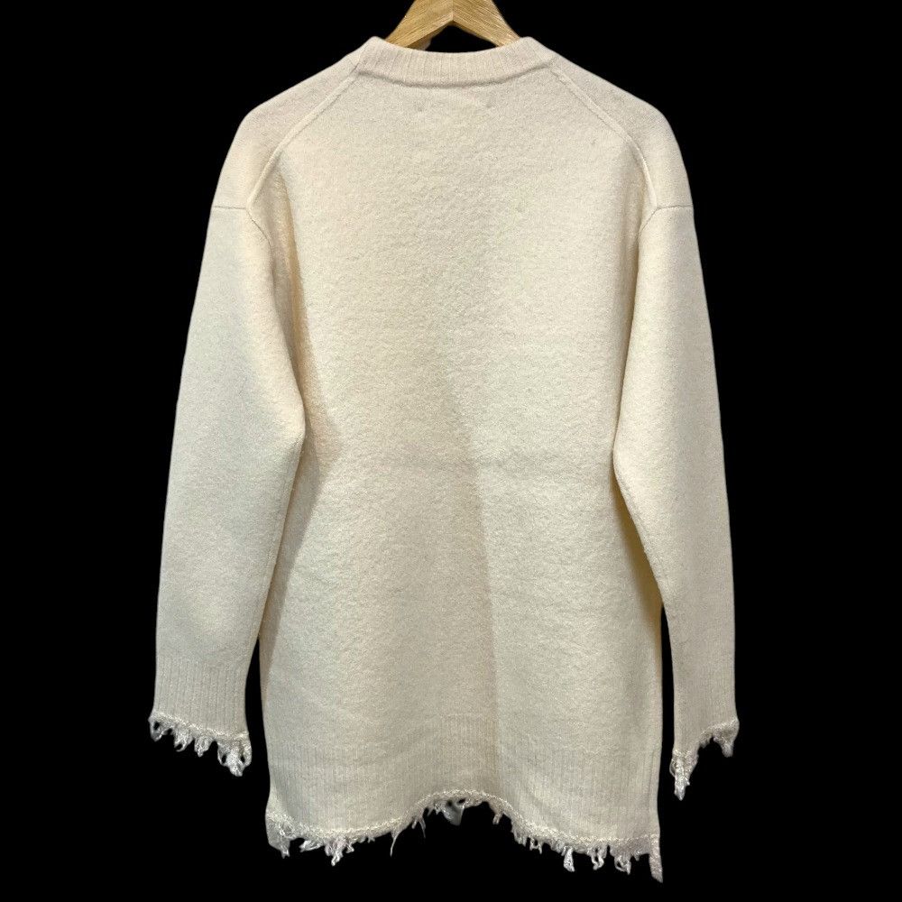 Jil Sander Jil Sander Jil Sander Frayed Knit Sweater Textile Tops J03GP0156 DUTY FREE for USA Size ONE SIZE - 2 Thumbnail