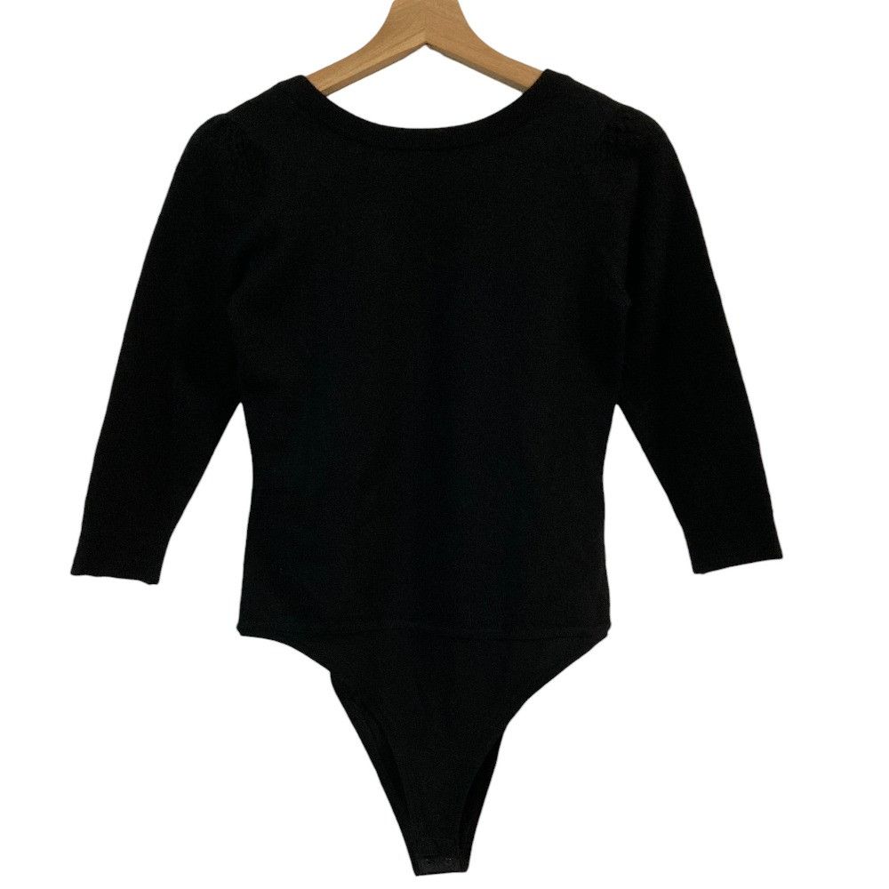 Other Other BORDERS at BALCONY Knit Bodysuit Textile Tops BD2521-1B-18 DUTY FREE for USA Size ONE SIZE - 2 Thumbnail