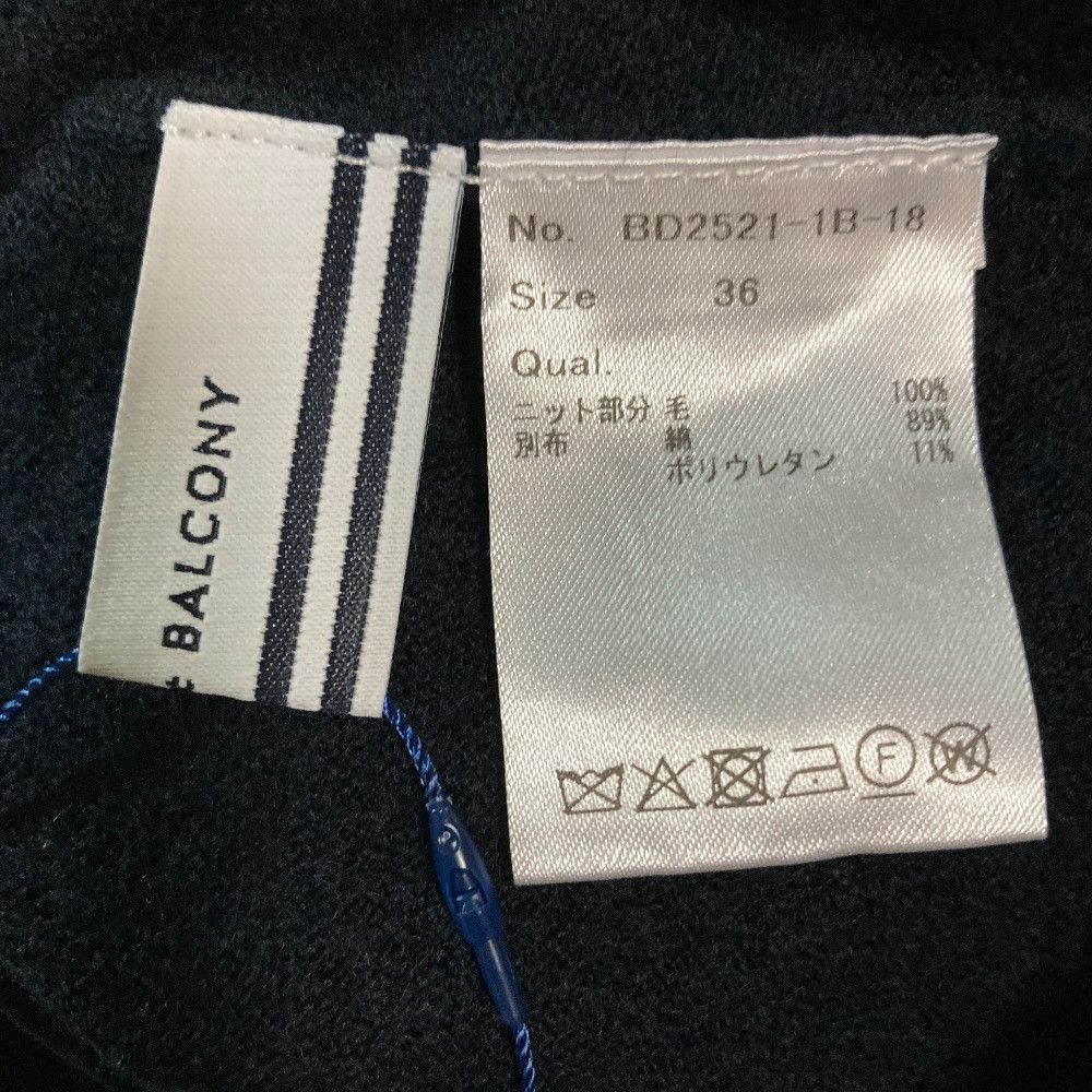 Other Other BORDERS at BALCONY Knit Bodysuit Textile Tops BD2521-1B-18 DUTY FREE for USA Size ONE SIZE - 5 Thumbnail