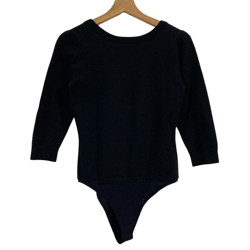 Other Other BORDERS at BALCONY Knit Bodysuit Textile Tops BD2521-1B-18 DUTY FREE for USA Size ONE SIZE - 2 Thumbnail