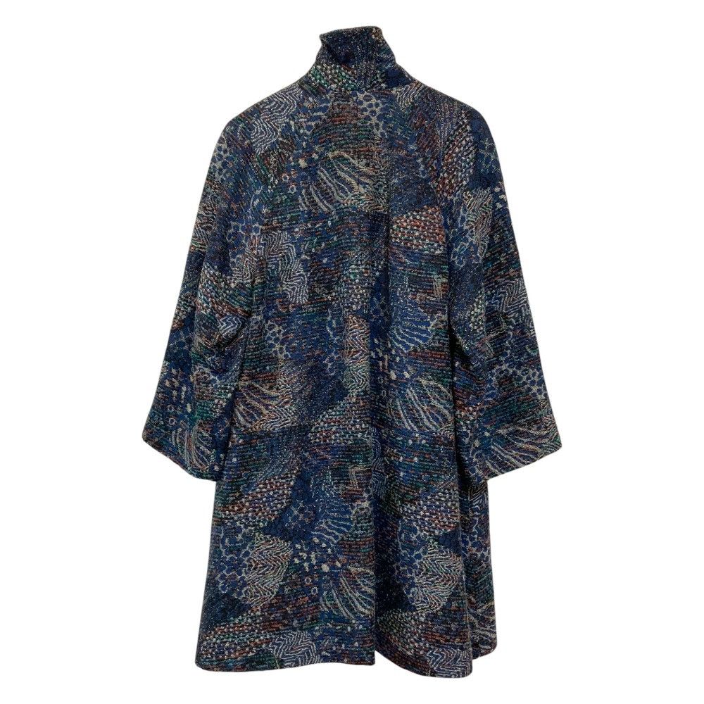 Missoni Missoni Missoni Donna Tweed High Neck Coat Textile Outerwear DUTY FREE for USA Size ONE SIZE - 2 Thumbnail