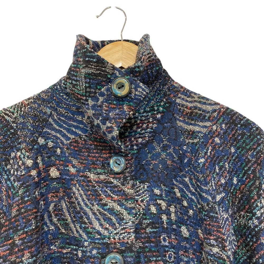 Missoni Missoni Missoni Donna Tweed High Neck Coat Textile Outerwear DUTY FREE for USA Size ONE SIZE - 7 Thumbnail