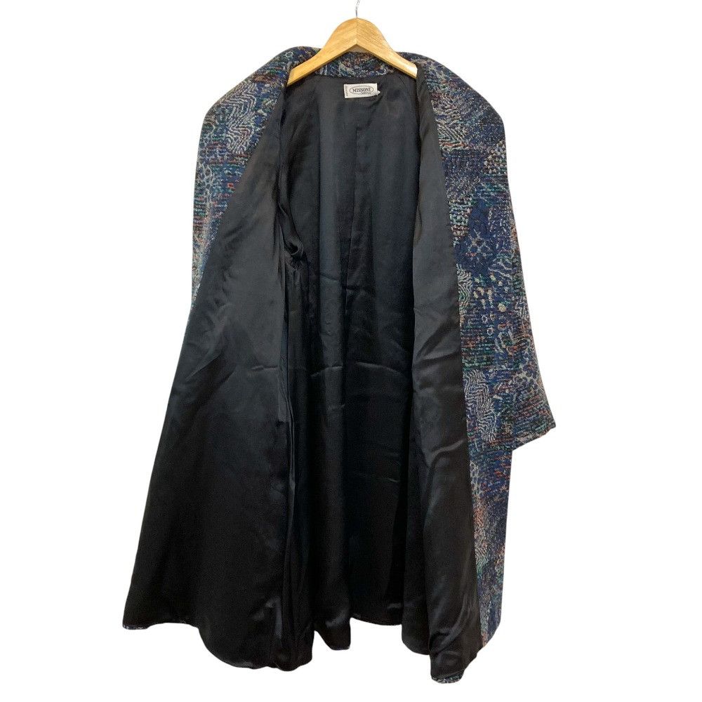 Missoni Missoni Missoni Donna Tweed High Neck Coat Textile Outerwear DUTY FREE for USA Size ONE SIZE - 3 Thumbnail