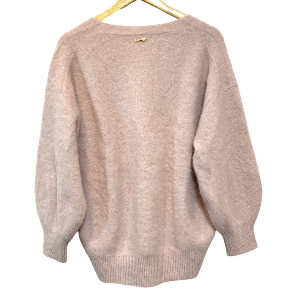 Other Other Loungedress FUR Cashmere V Knit Textile Tops LDZ1052205A0002 DUTY FREE for USA Size ONE SIZE - 2 Thumbnail
