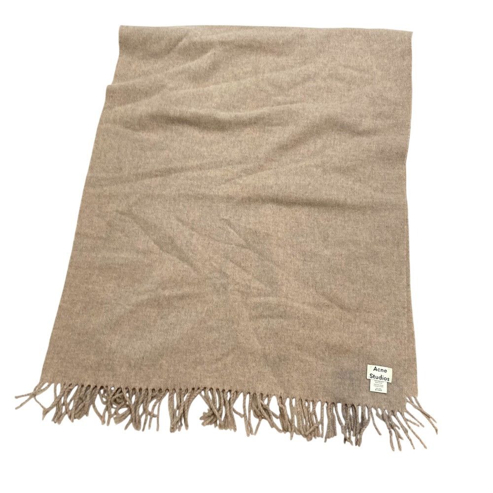 Acne Studios Acne Studios Acne Studios Wool Fringe Scarf Textile Scarf DUTY FREE for USA Size ONE SIZE - 2 Thumbnail