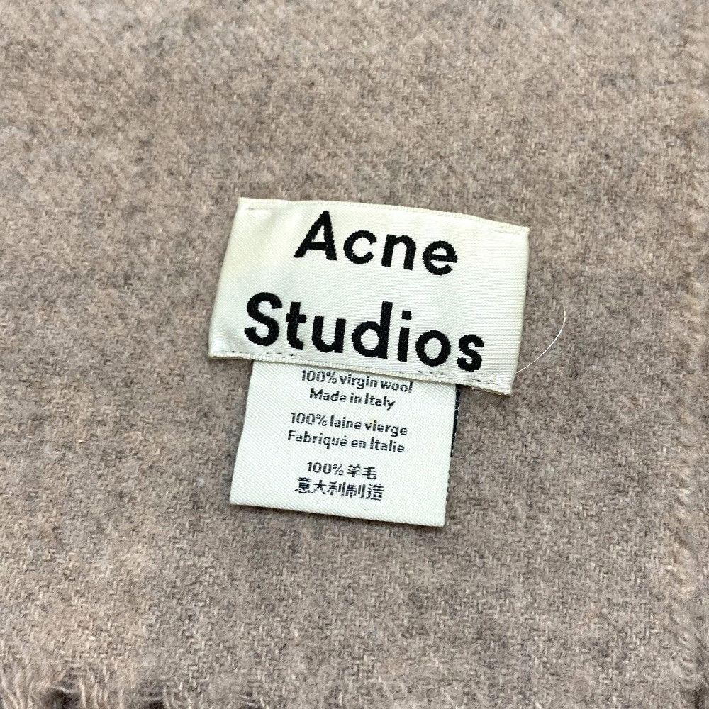 Acne Studios Acne Studios Acne Studios Wool Fringe Scarf Textile Scarf DUTY FREE for USA Size ONE SIZE - 6 Thumbnail