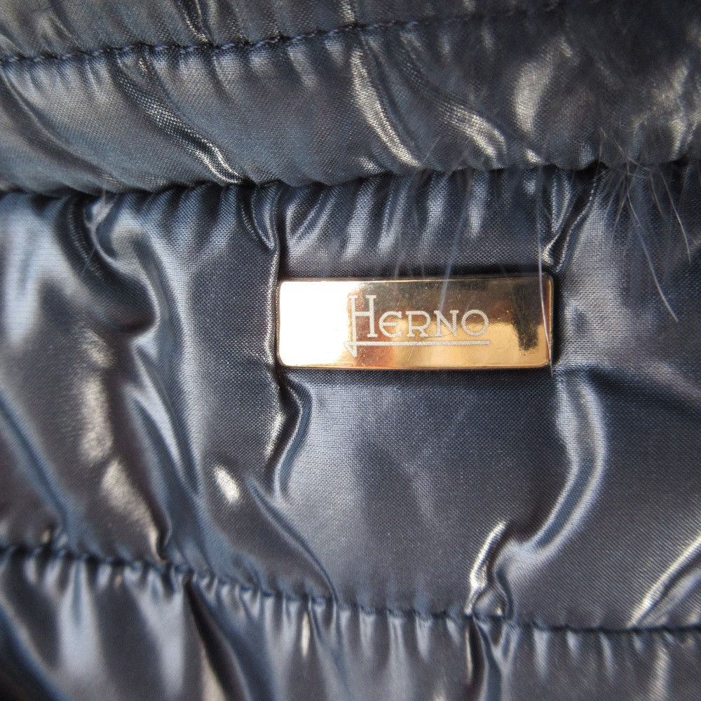 Other Other Herno Wool Layered Down Coat Fur Outerwear 23162-21843-6 DUTY FREE for USA Size ONE SIZE - 9 Thumbnail