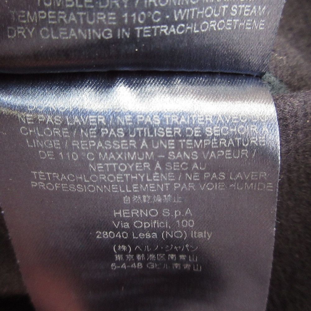 Other Other Herno Wool Layered Down Coat Fur Outerwear 23162-21843-6 DUTY FREE for USA Size ONE SIZE - 14 Thumbnail