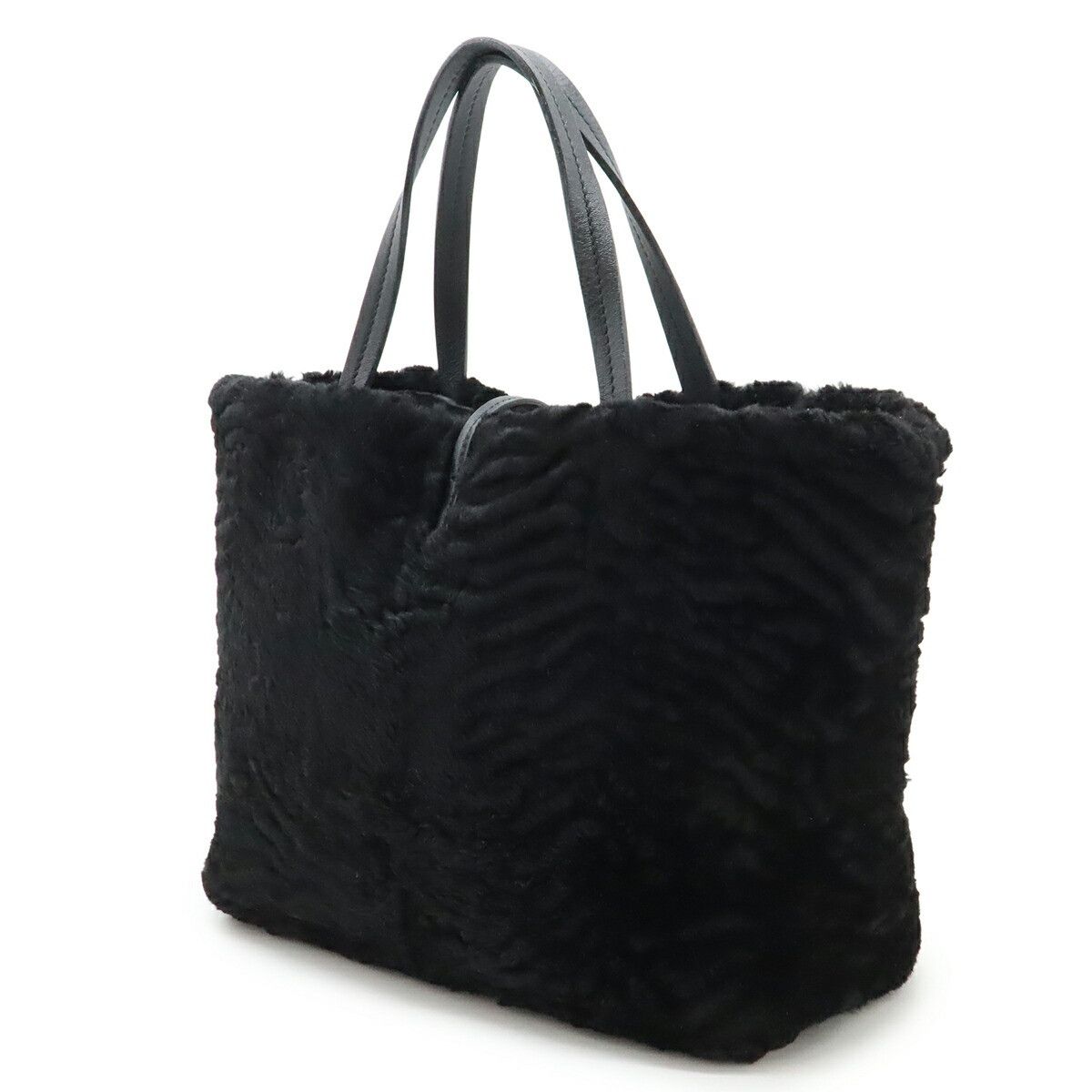 Salvatore Ferragamo Salvatore Ferragamo Salvatore Ferragamo Gancini Fur 2way Bag Fur Tote Bag FJ-21 D415 DUTY FREE for USA Size ONE SIZE - 2 Thumbnail