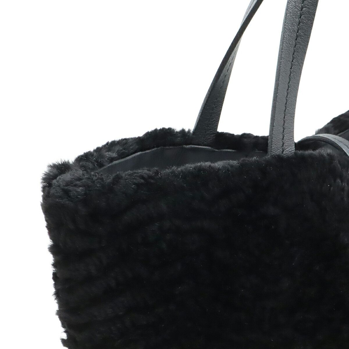 Salvatore Ferragamo Salvatore Ferragamo Salvatore Ferragamo Gancini Fur 2way Bag Fur Tote Bag FJ-21 D415 DUTY FREE for USA Size ONE SIZE - 6 Thumbnail