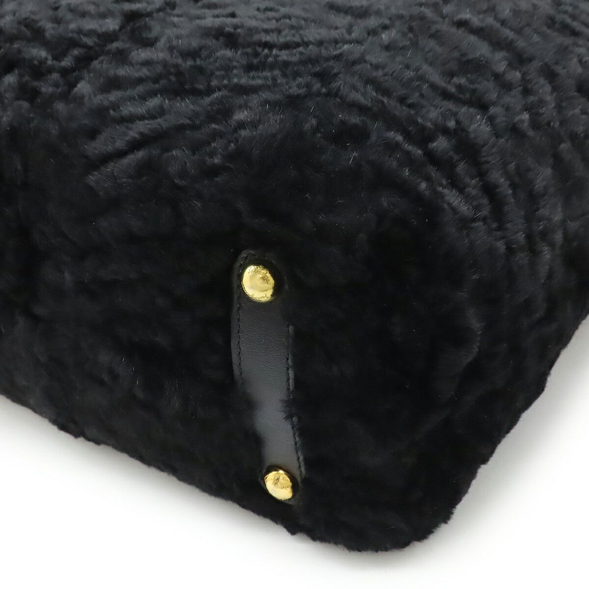 Salvatore Ferragamo Salvatore Ferragamo Salvatore Ferragamo Gancini Fur 2way Bag Fur Tote Bag FJ-21 D415 DUTY FREE for USA Size ONE SIZE - 3 Thumbnail