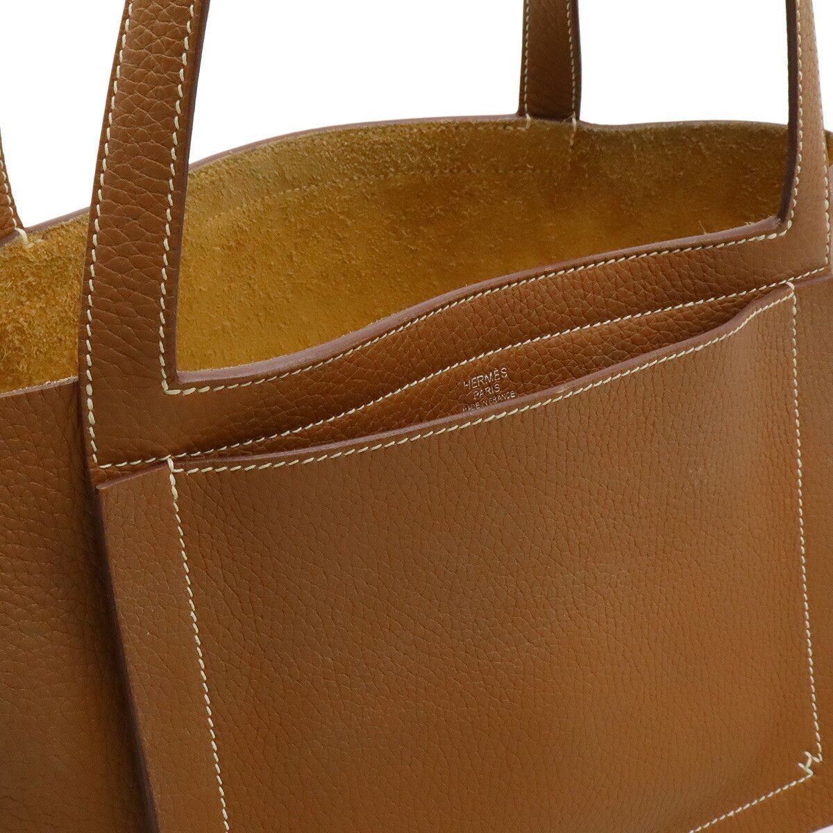 Hermes Hermes Hermès Cabas Selle31 Taurillon Clémence 2way Tote Bag Leather Shoulder Bag Stamp U (2022) DUTY FREE for USA Size ONE SIZE - 7 Thumbnail