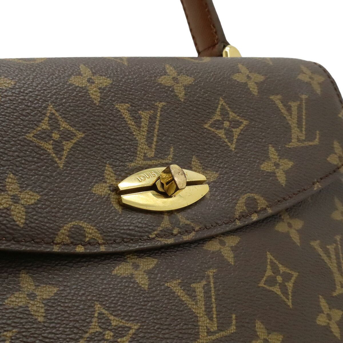 Louis Vuitton Louis Vuitton Louis Vuitton Marzelbe Monogram Handbag Textile Handbag M51379 DUTY FREE for USA Size ONE SIZE - 9 Thumbnail