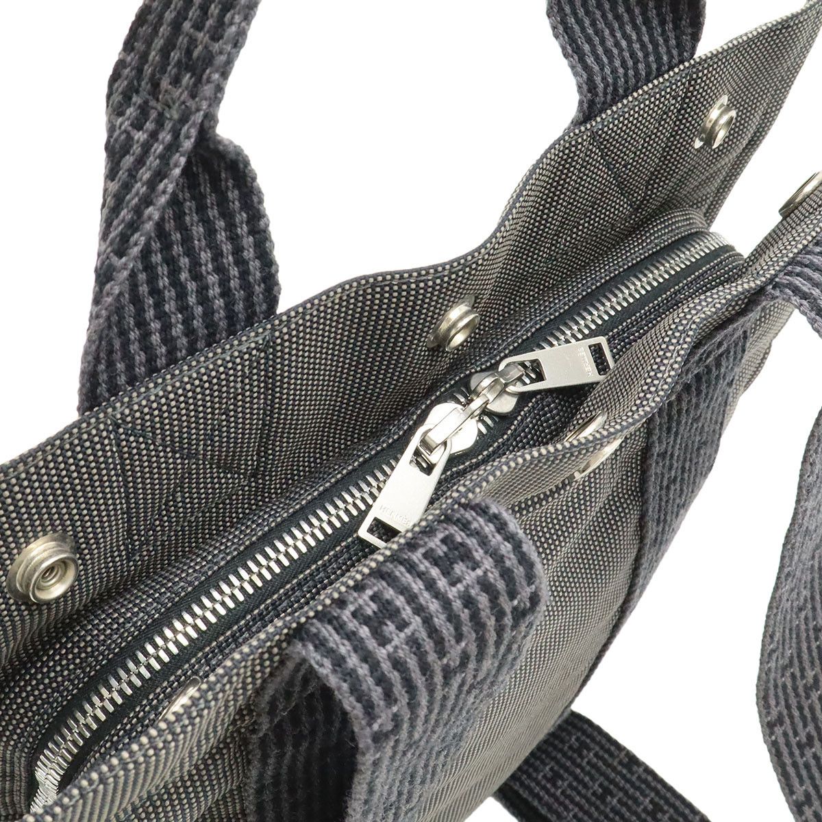 Hermes Hermes Hermès Herline PM Canvas 2way Backpack Textile Backpack DUTY FREE for USA Size ONE SIZE - 4 Thumbnail