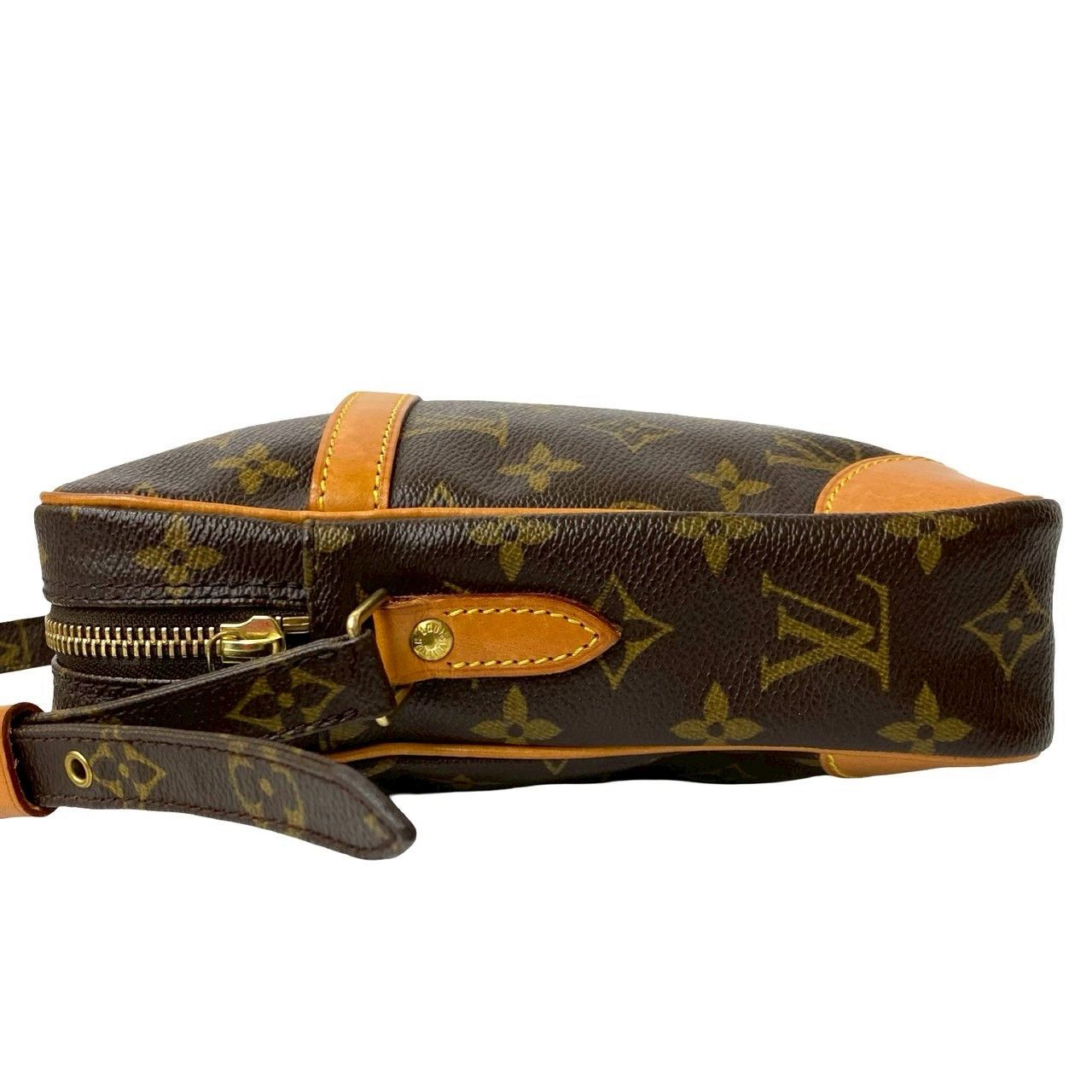 Louis Vuitton Louis Vuitton Louis Vuitton Danube Monogram Leather Shoulder Bag Textile Shoulder Bag DUTY FREE for USA Size ONE SIZE - 6 Thumbnail