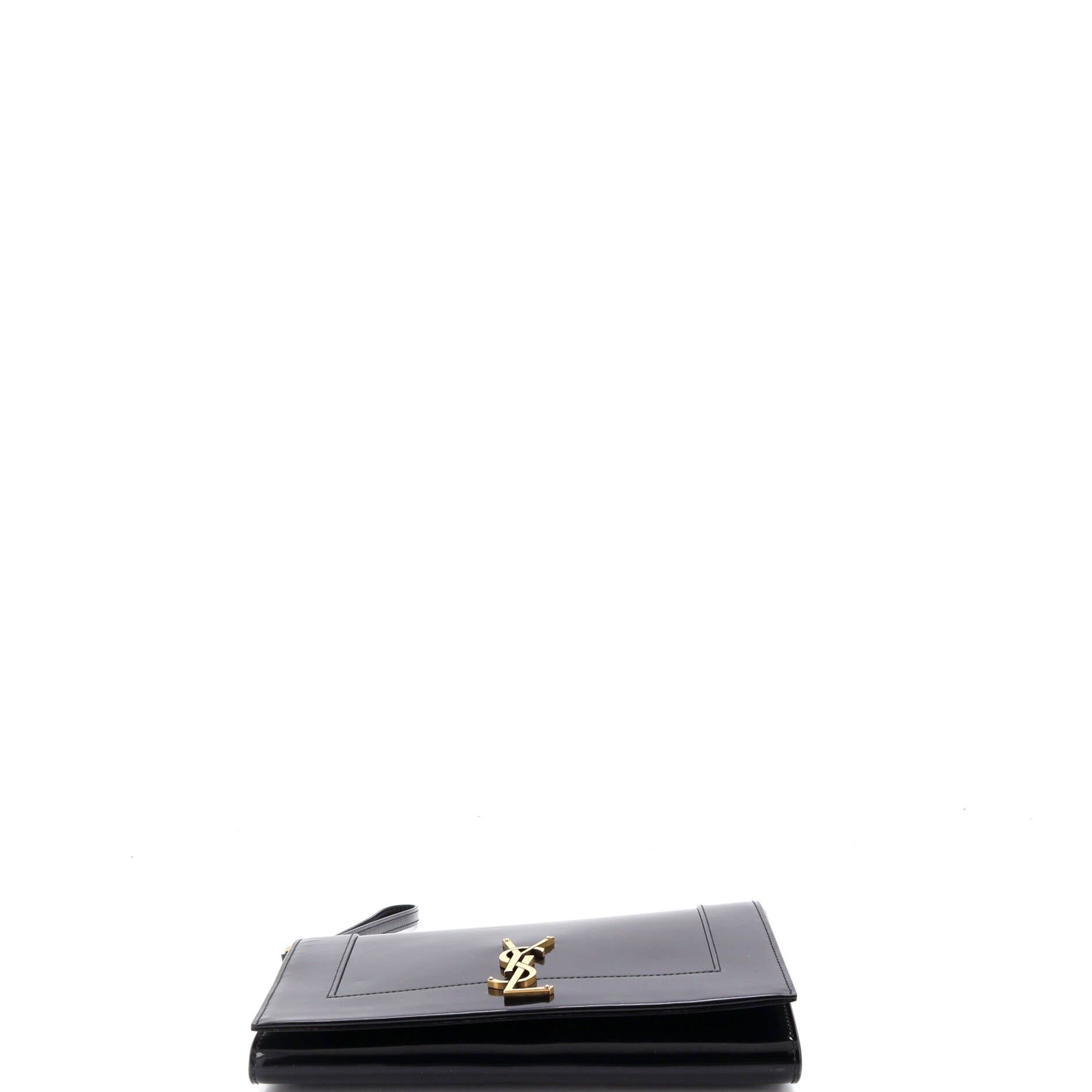 Saint Laurent Paris Cassandre Flap Wristlet Pouch Size ONE SIZE - 4 Thumbnail