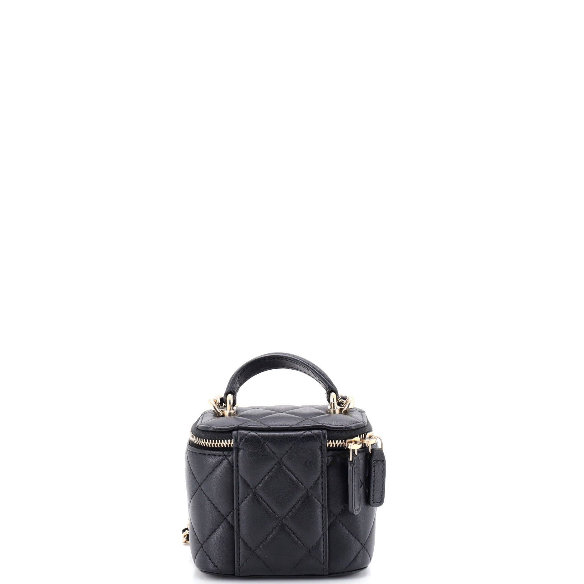 Chanel Classic Top Handle Vanity Case with Chain Size ONE SIZE - 3 Thumbnail
